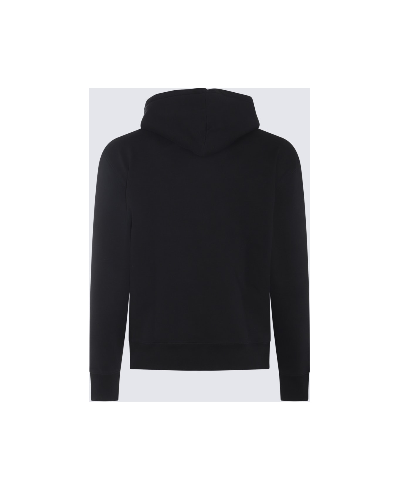 Maison Kitsuné Black Cotton Fox Head Sweatshirt - Black