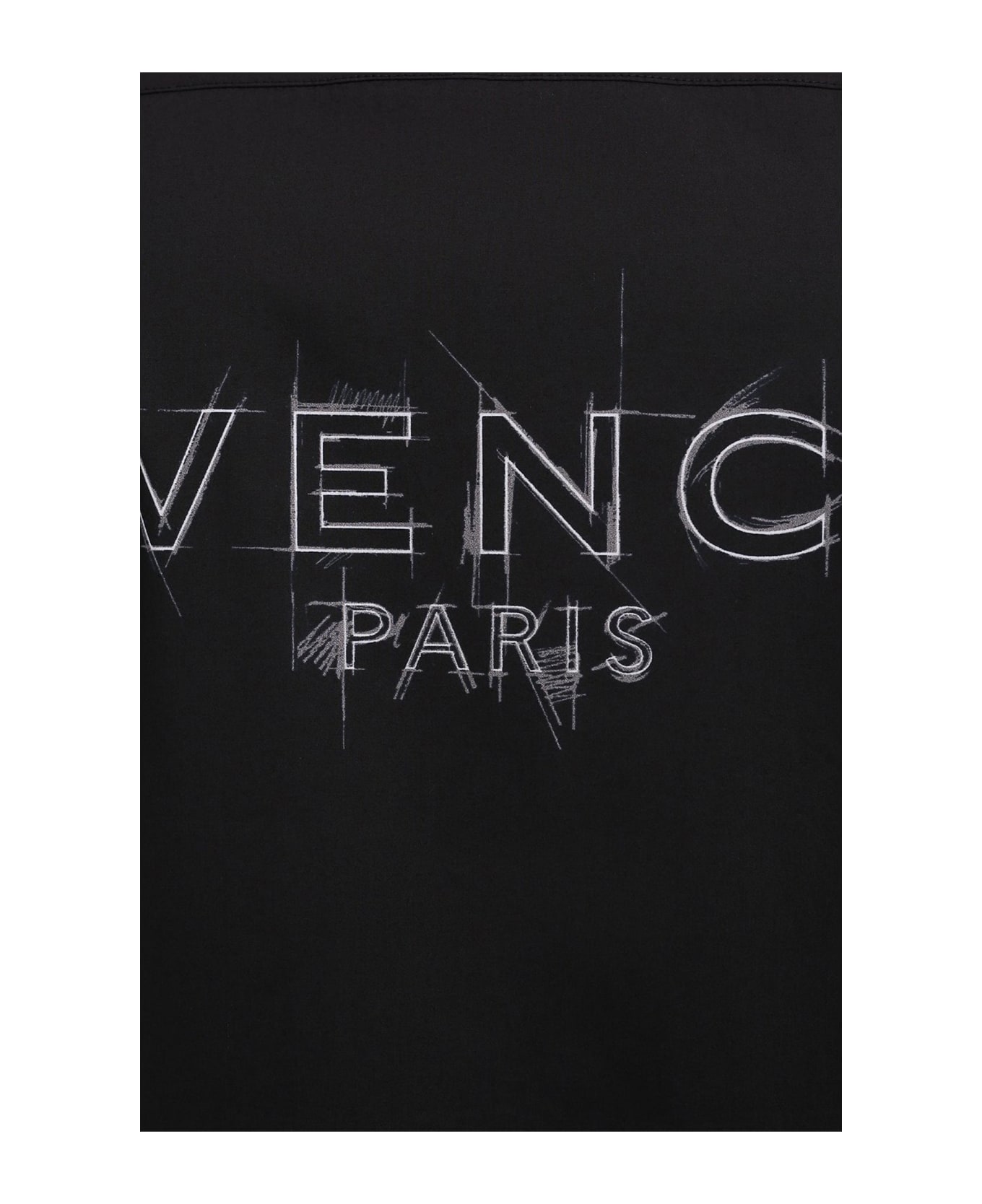 Givenchy Patch Logo Shirt - Black