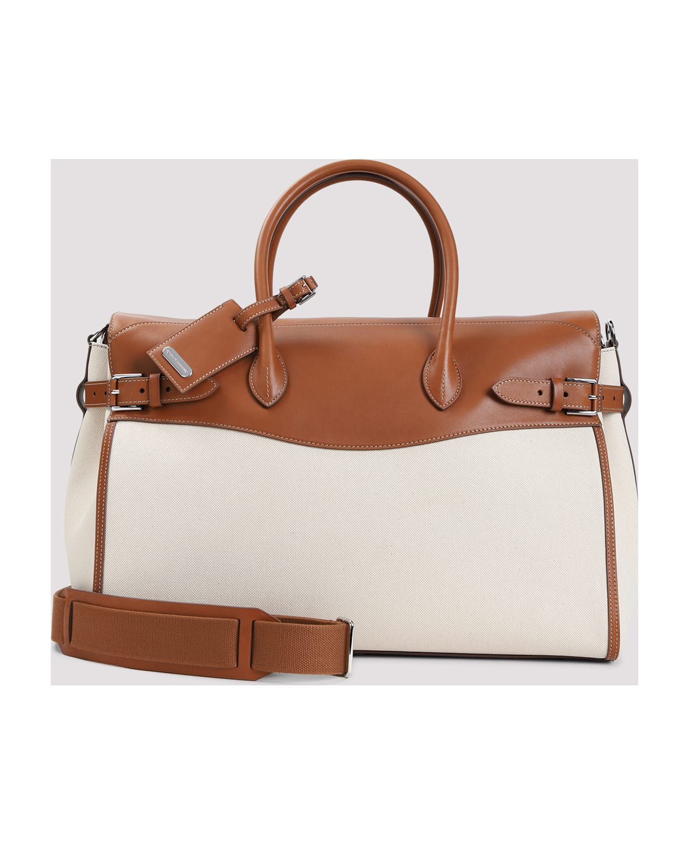 Ralph Lauren Duffle Large Tote Bag - Rl Gold