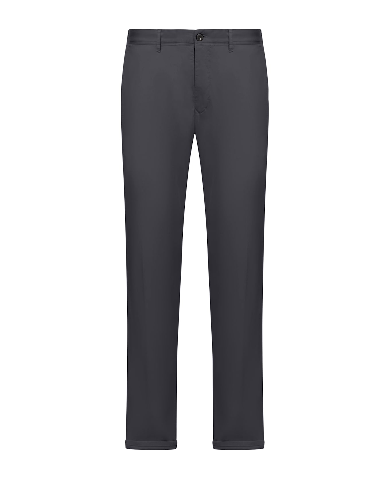 Incotex Slim Cotton Trousers - Grey