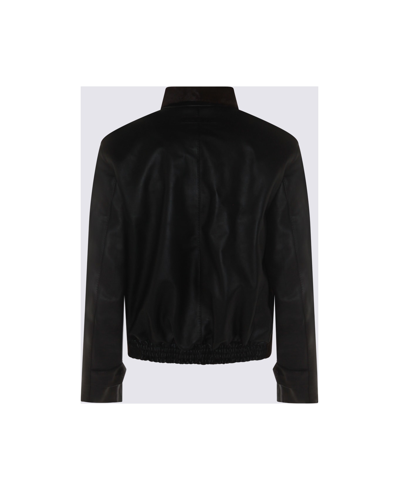 Marni Black Leather Jacket - Black
