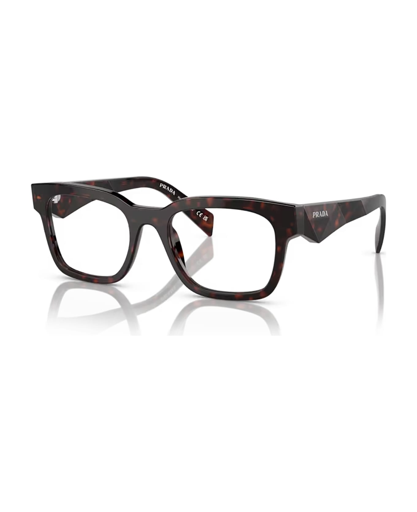 Prada Eyewear Pr A10v Havana Red Glasses - Havana Red アイウェア