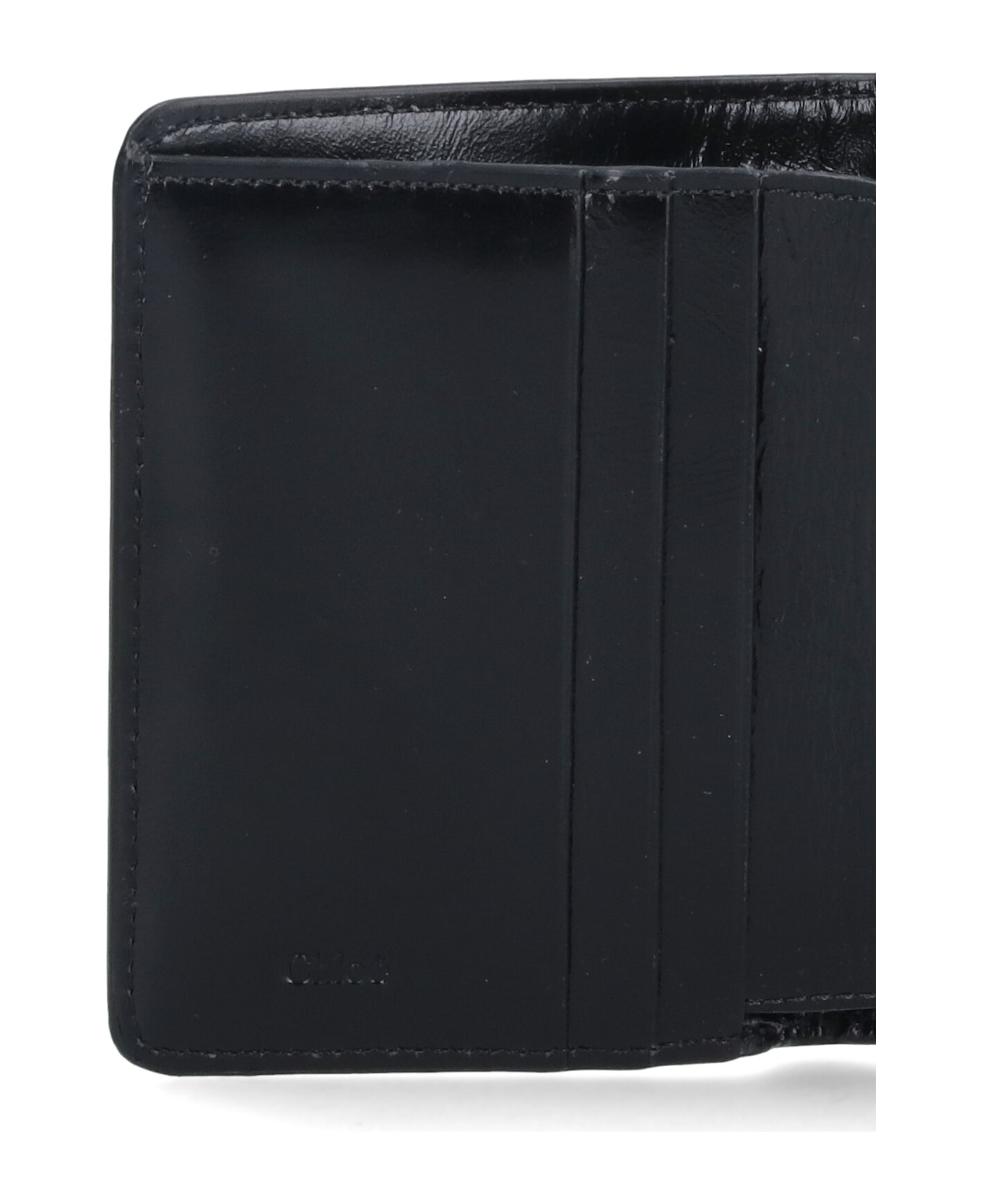 Chloé 
alphabet
 Wallet - Black