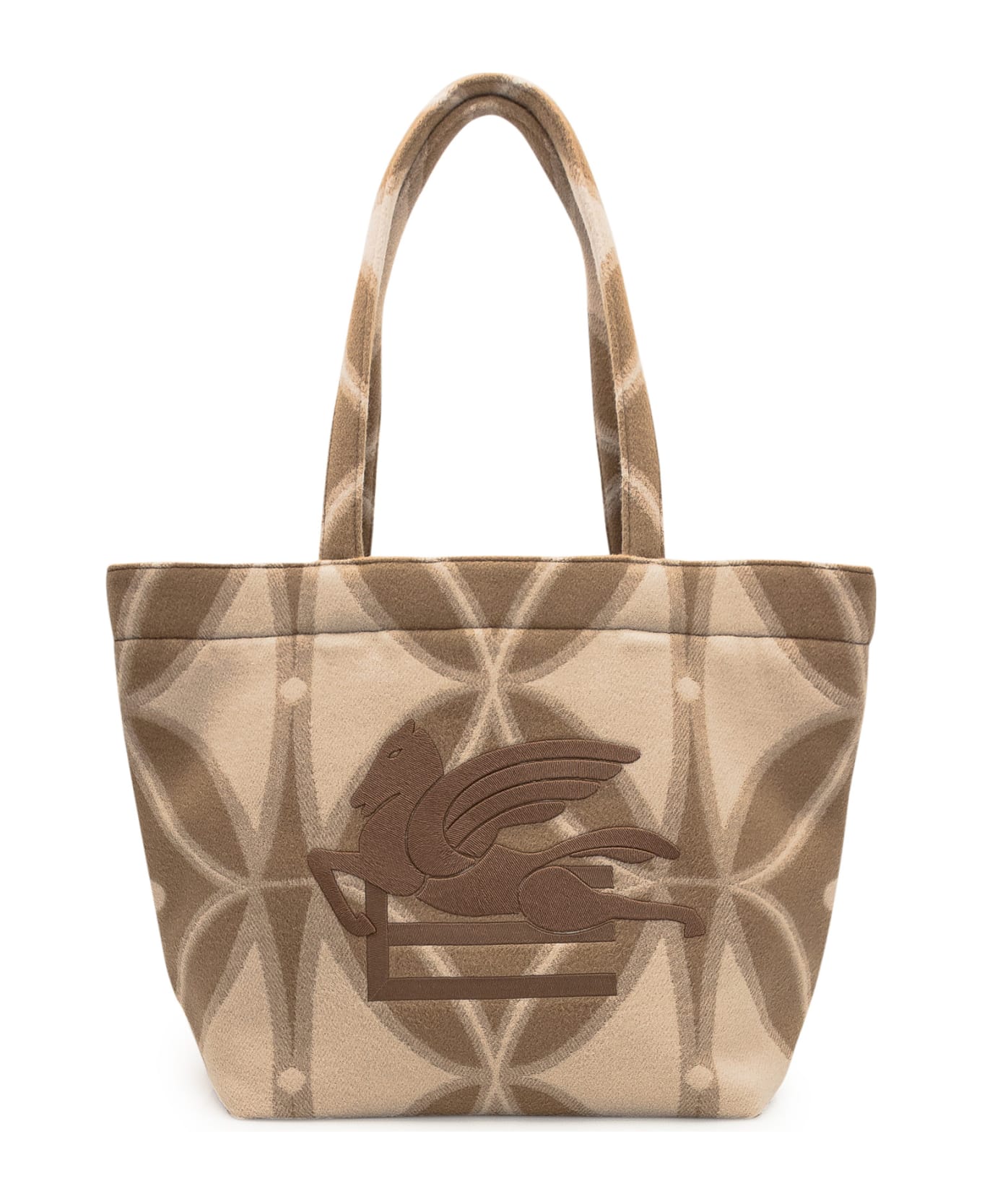 Etro Shopping Bag With Logo - FANTASIA トートバッグ