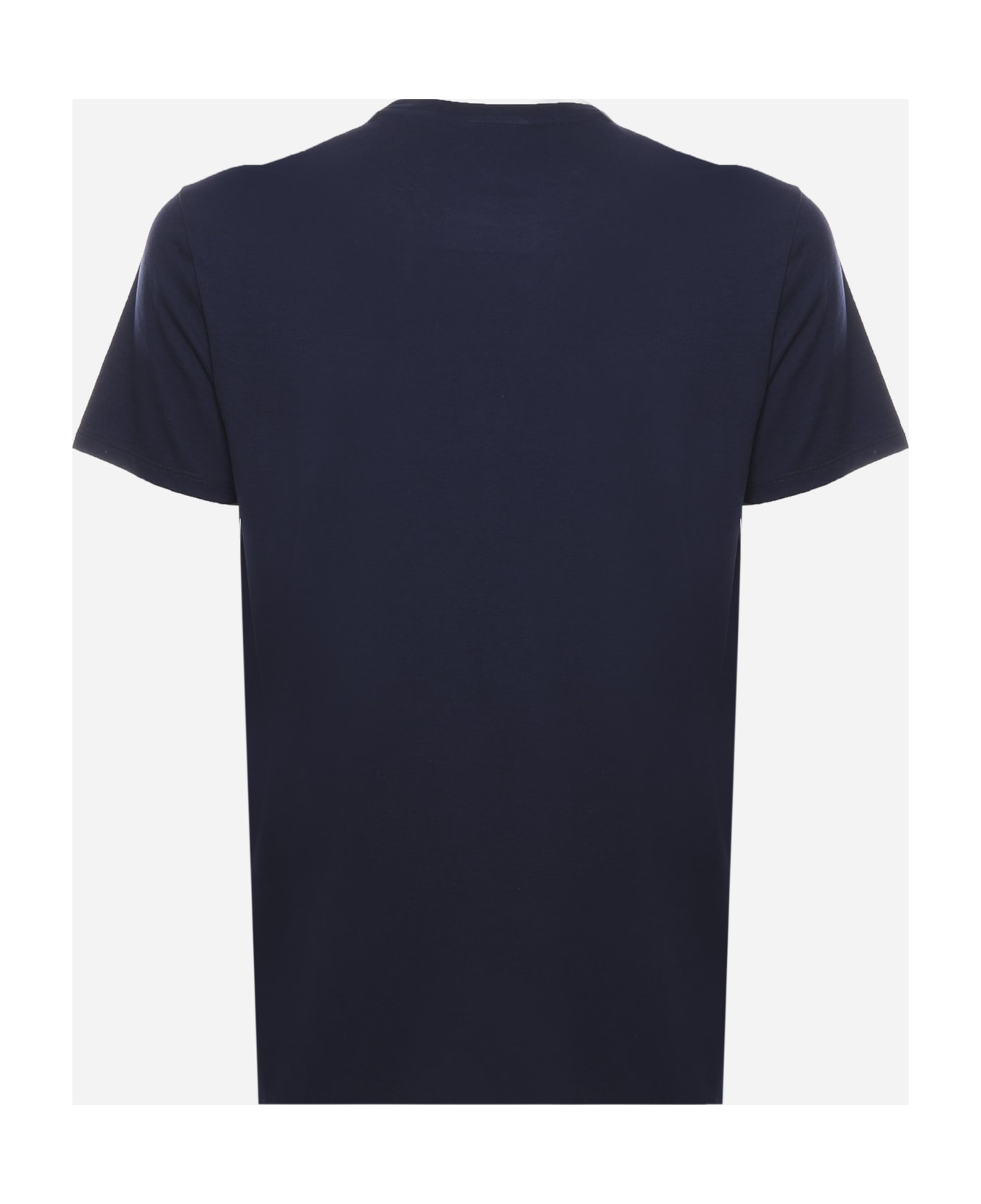 Lacoste Navy Blue Cotton Jersey T-shirt