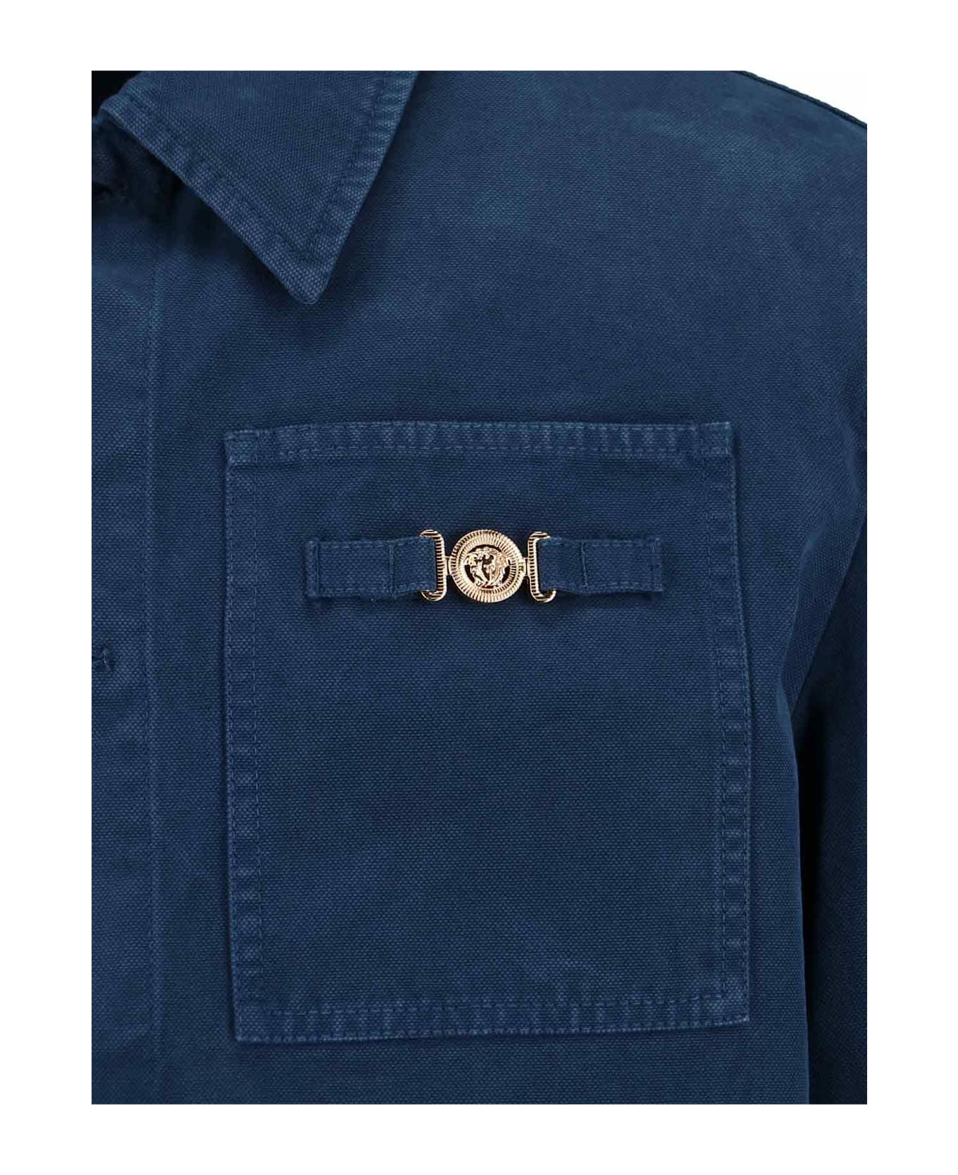 Versace 'carpenter' Jacket - Blue
