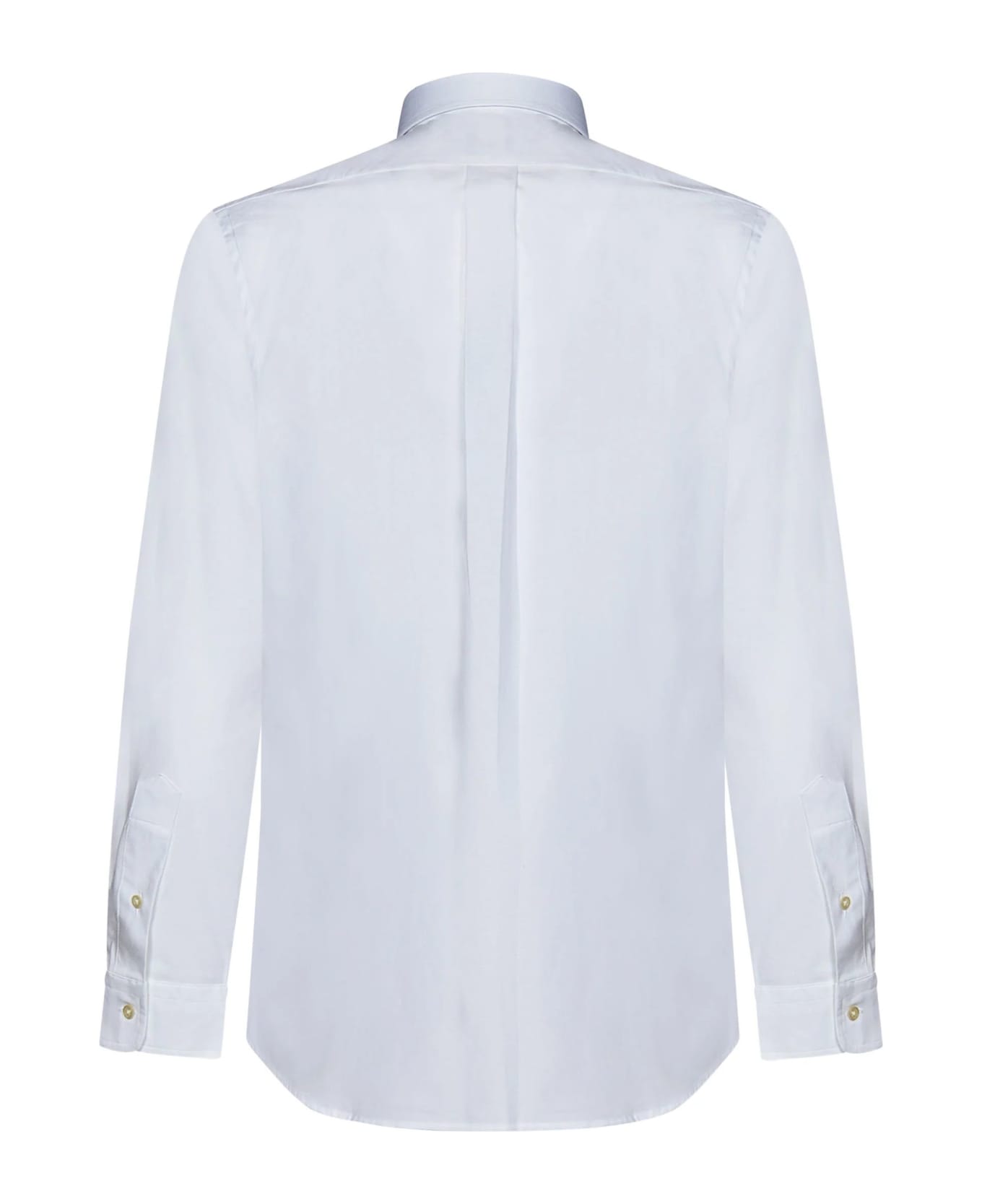 Ralph Lauren White Stretch-cotton Shirt - White