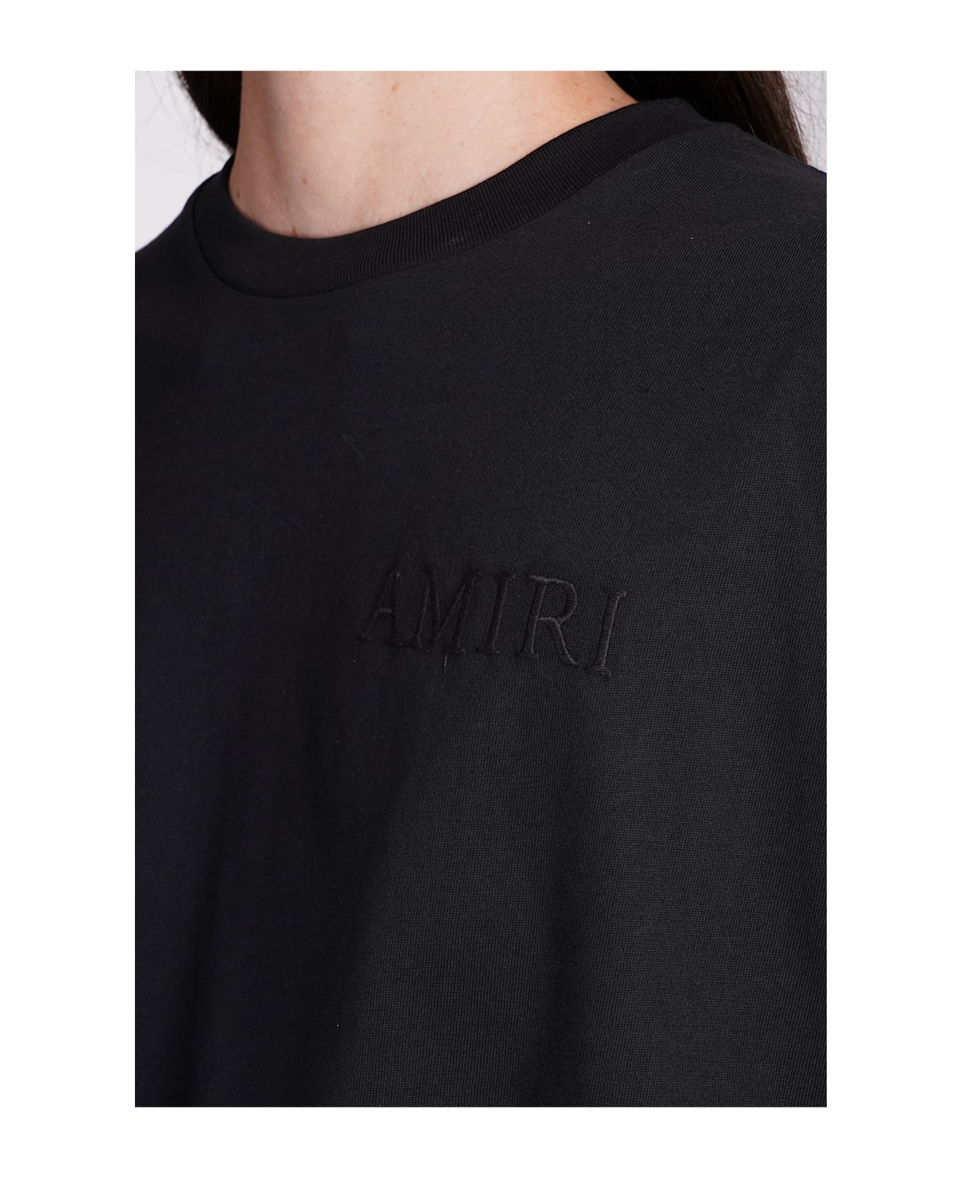 AMIRI T-shirt In Black Cotton - Black