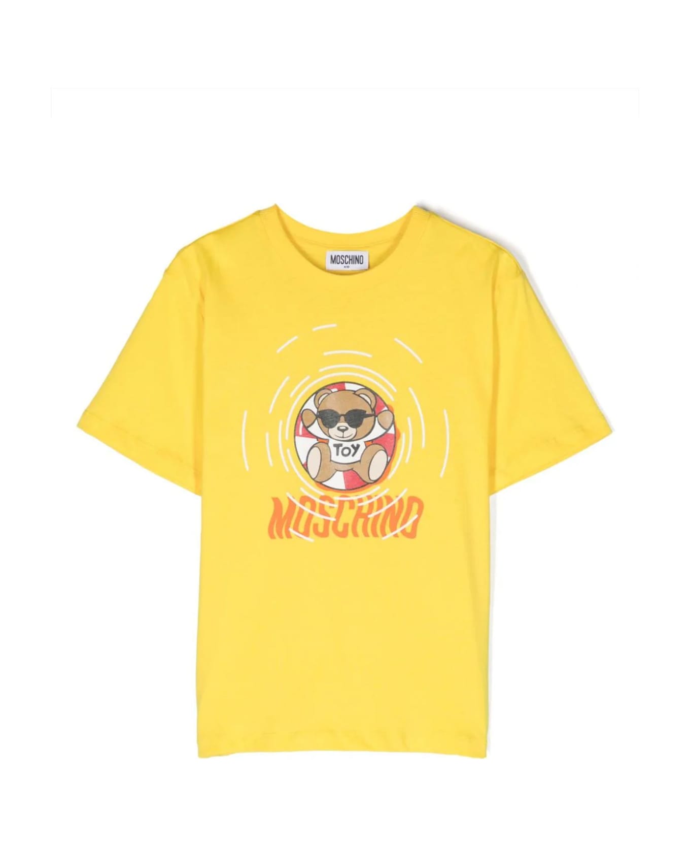 Moschino Kids T-shirts And Polos Yellow - Yellow