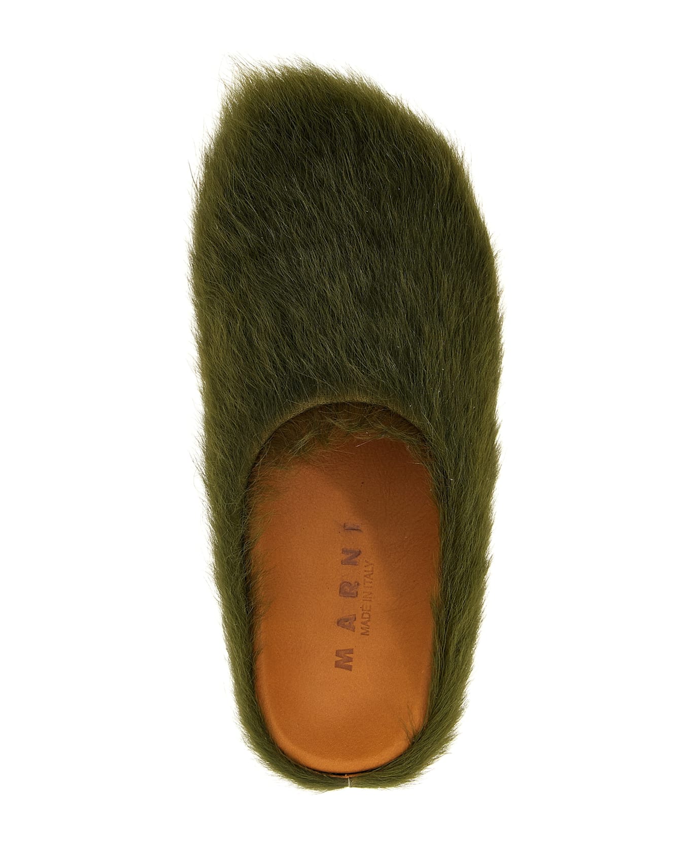 Marni 'fussbett' Sabots - Green