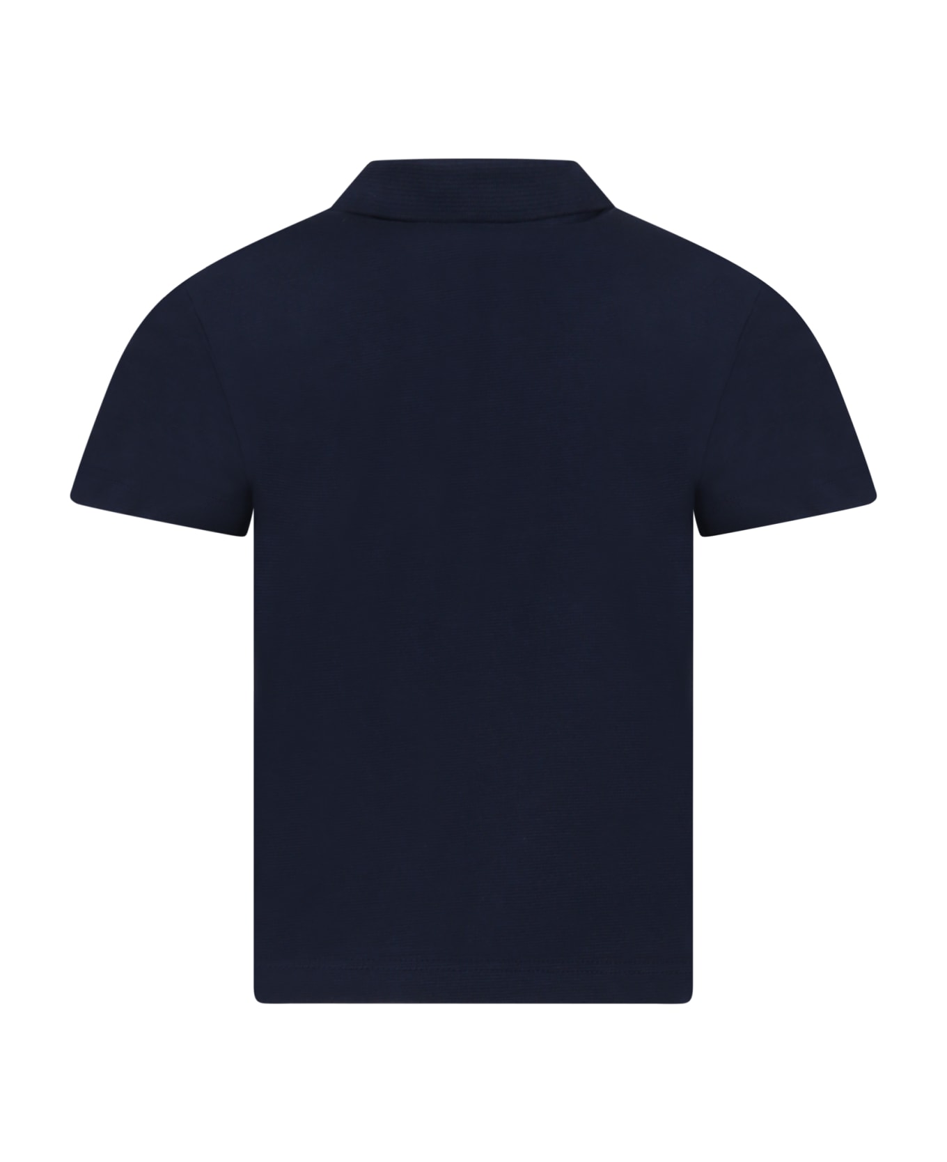 Lacoste Blu Polo For Boy With Iconic Logo - Blue Tシャツ＆ポロシャツ