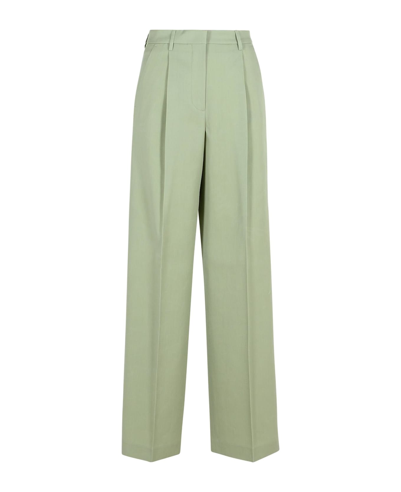 Golden Goose 
naomi
 Green Virgin Wool Pants - Green