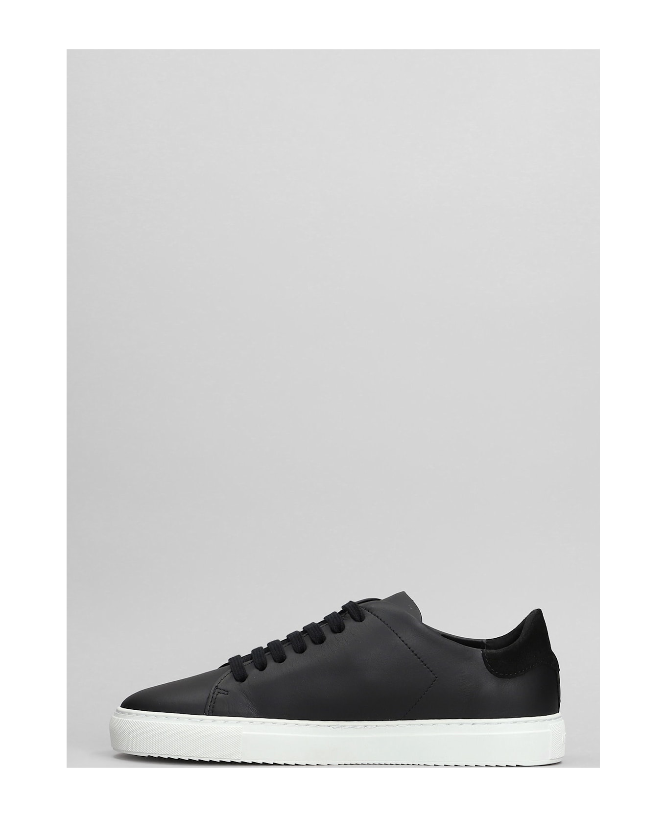 Axel Arigato Clean 90 Sneakers In Black Suede And Leather - black
