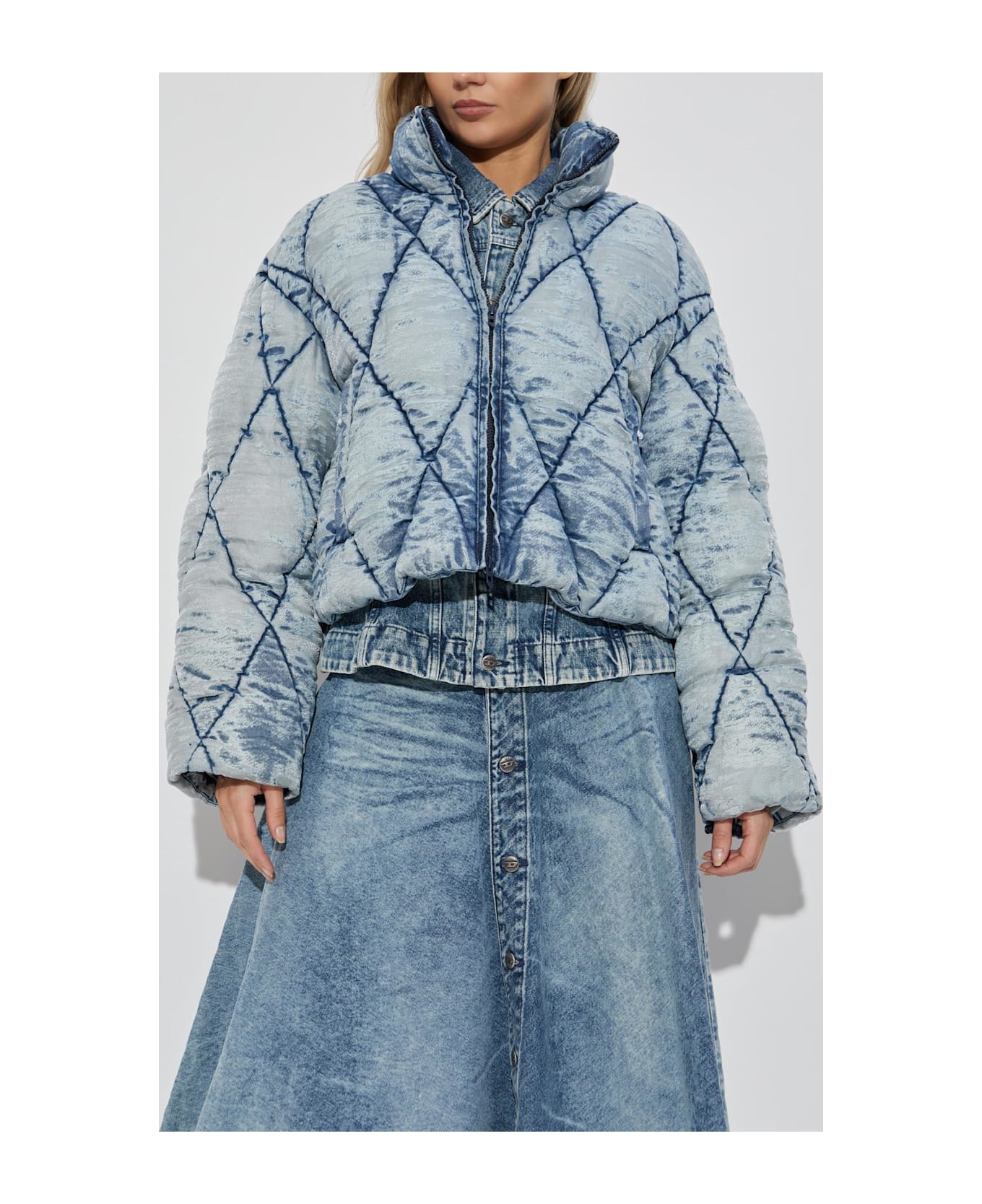 Diesel Insulated Jacket 'w-histel' - MISTY ROSE