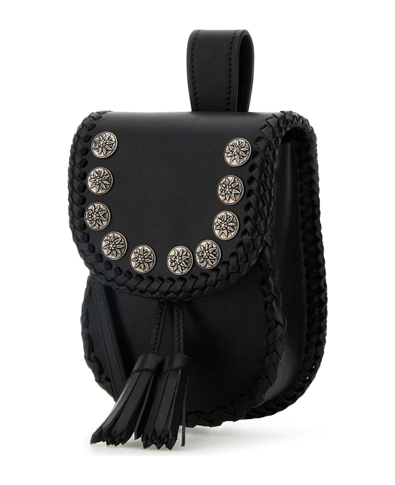 Prada Black Leather Crossbody Bag - NERO