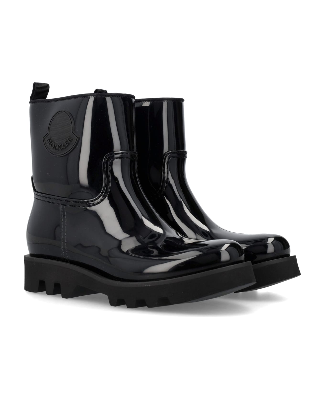 Moncler Ginette Rain Boots - BLACK