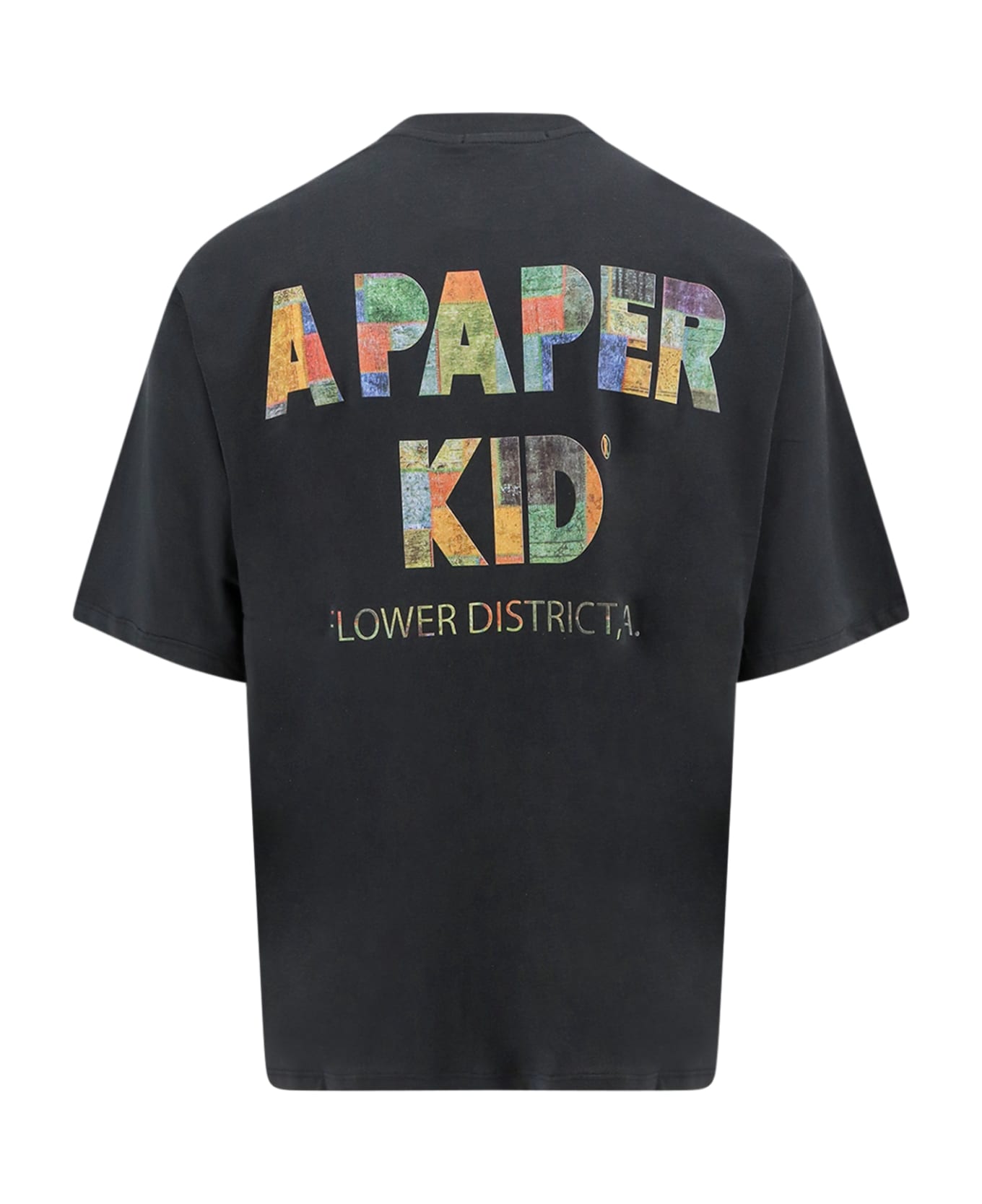 A Paper Kid T-shirt - BLACK シャツ