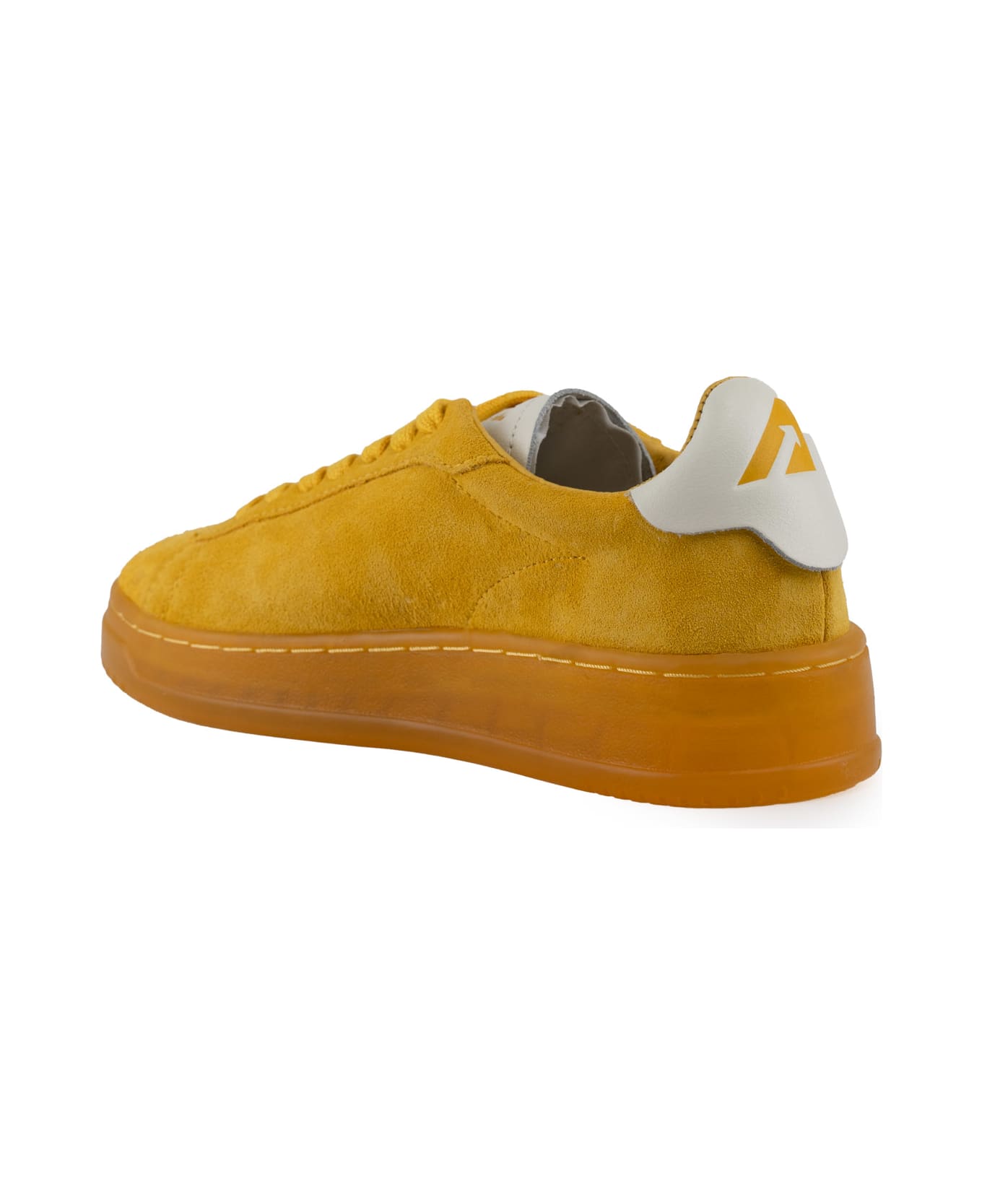 Autry Dallas Low Sneakers In Suede - Suede/leat bumb/marsh