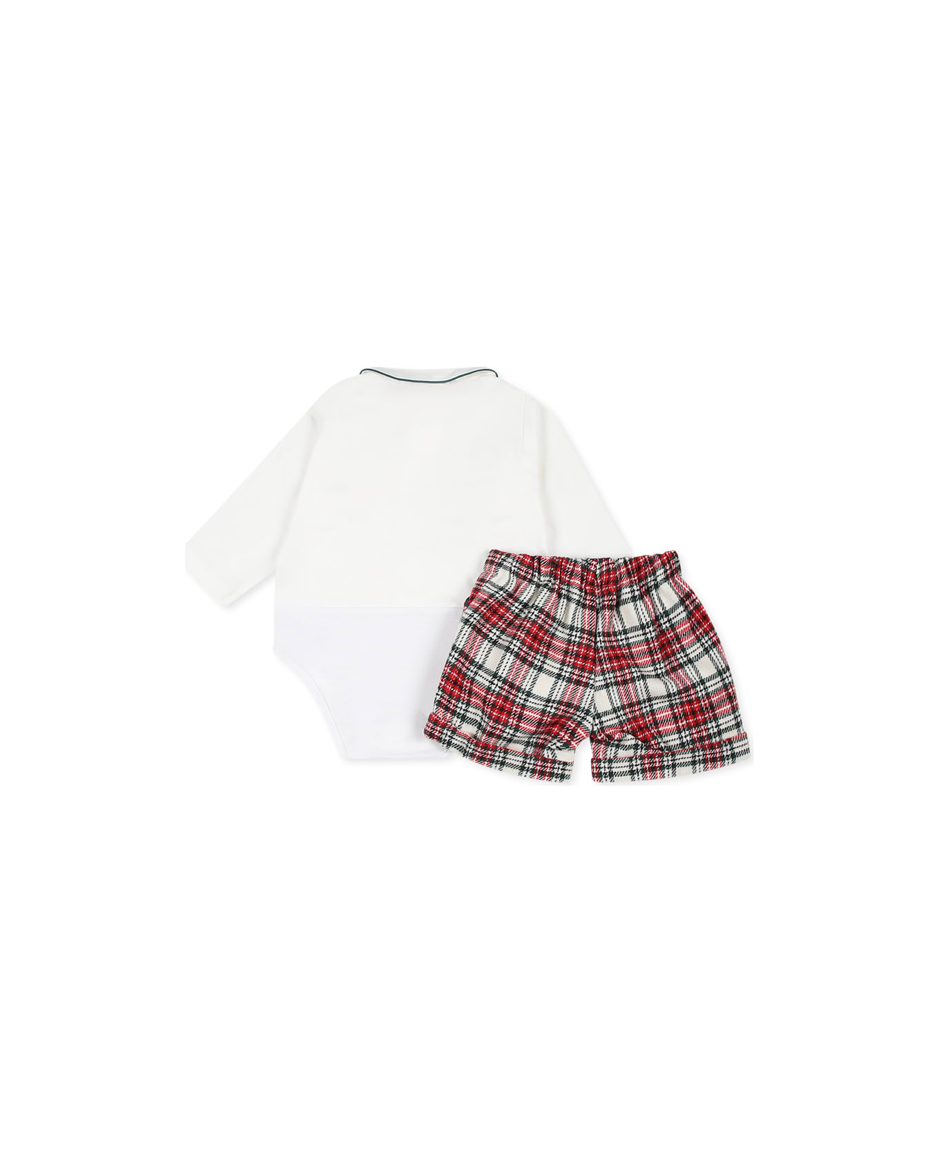 La stupenderia Red Suit For Baby Boy - Red ボディスーツ＆セットアップ