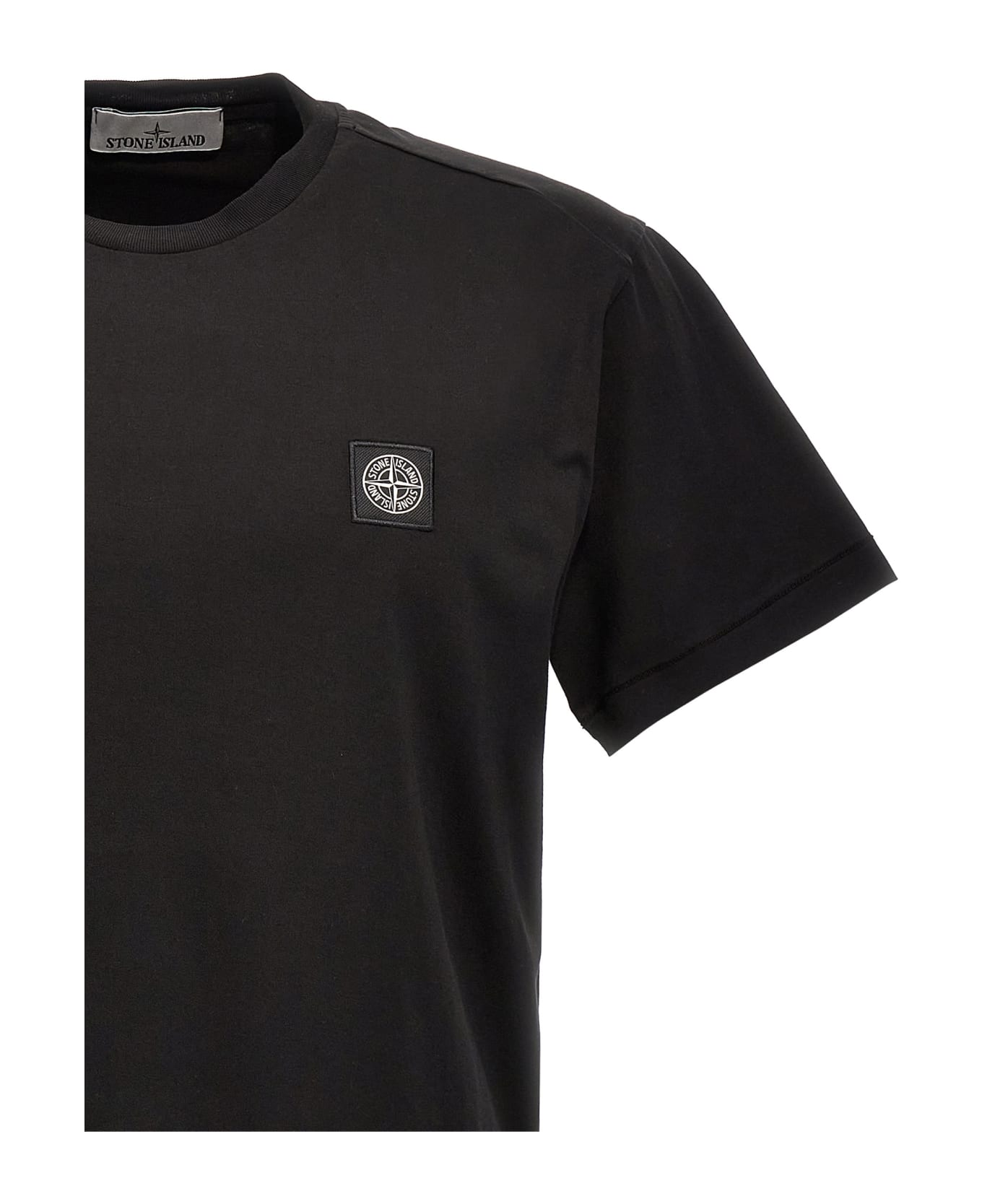 Stone Island Crewneck T-shirt - Black