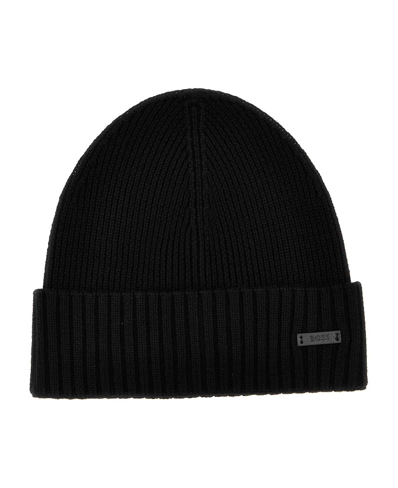 Hugo Boss Ribbed Cap - Black