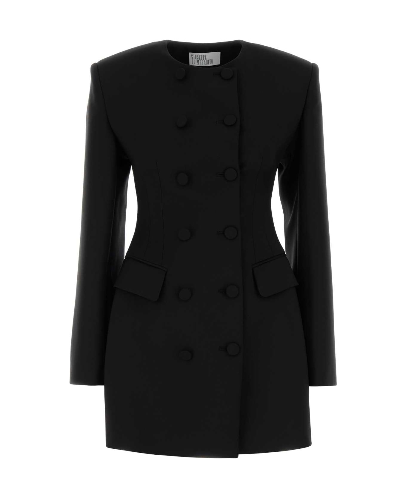 Giuseppe di Morabito Black Wool Blazer - BLACK