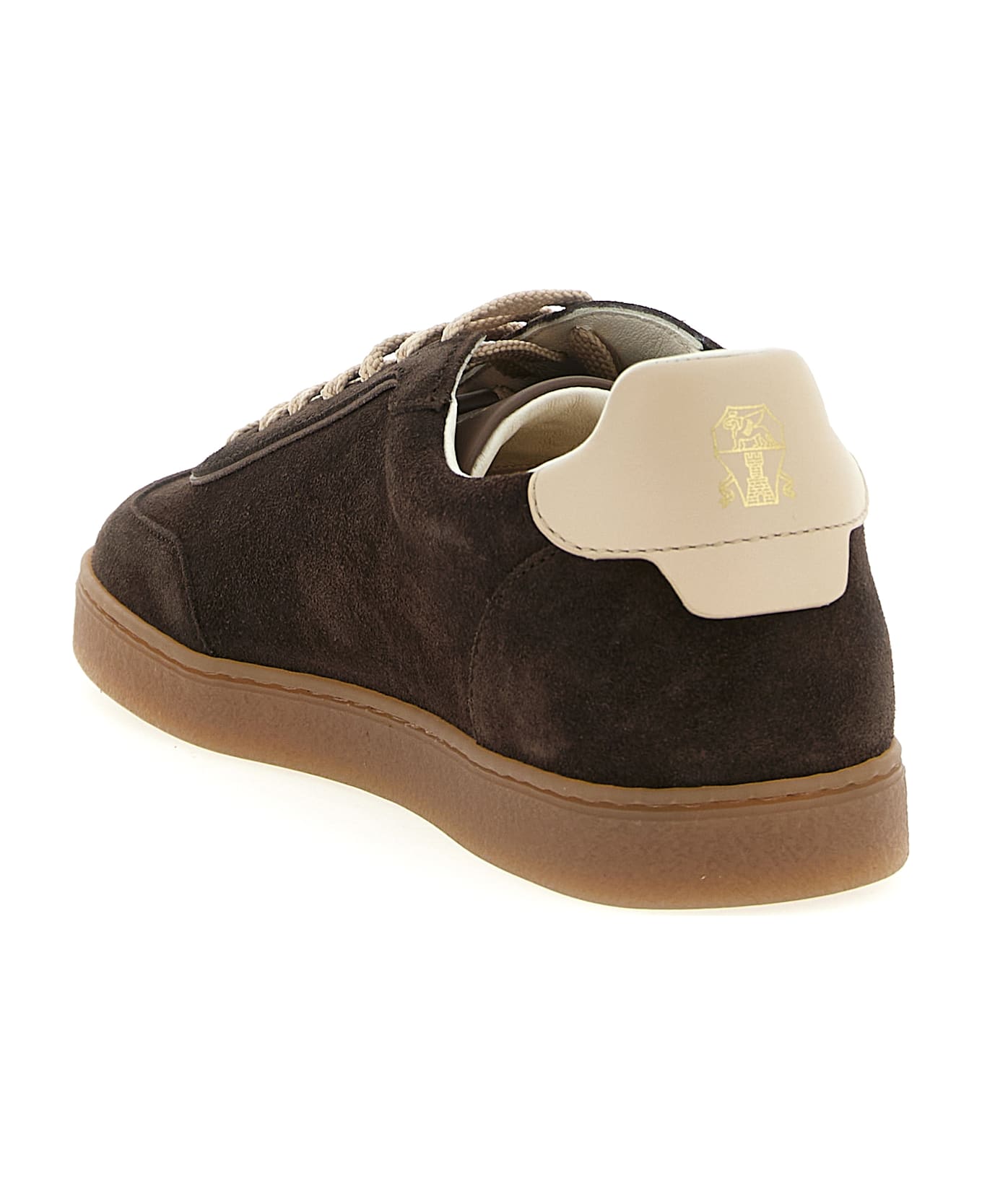 Brunello Cucinelli Suede Sneakers - Brown スニーカー