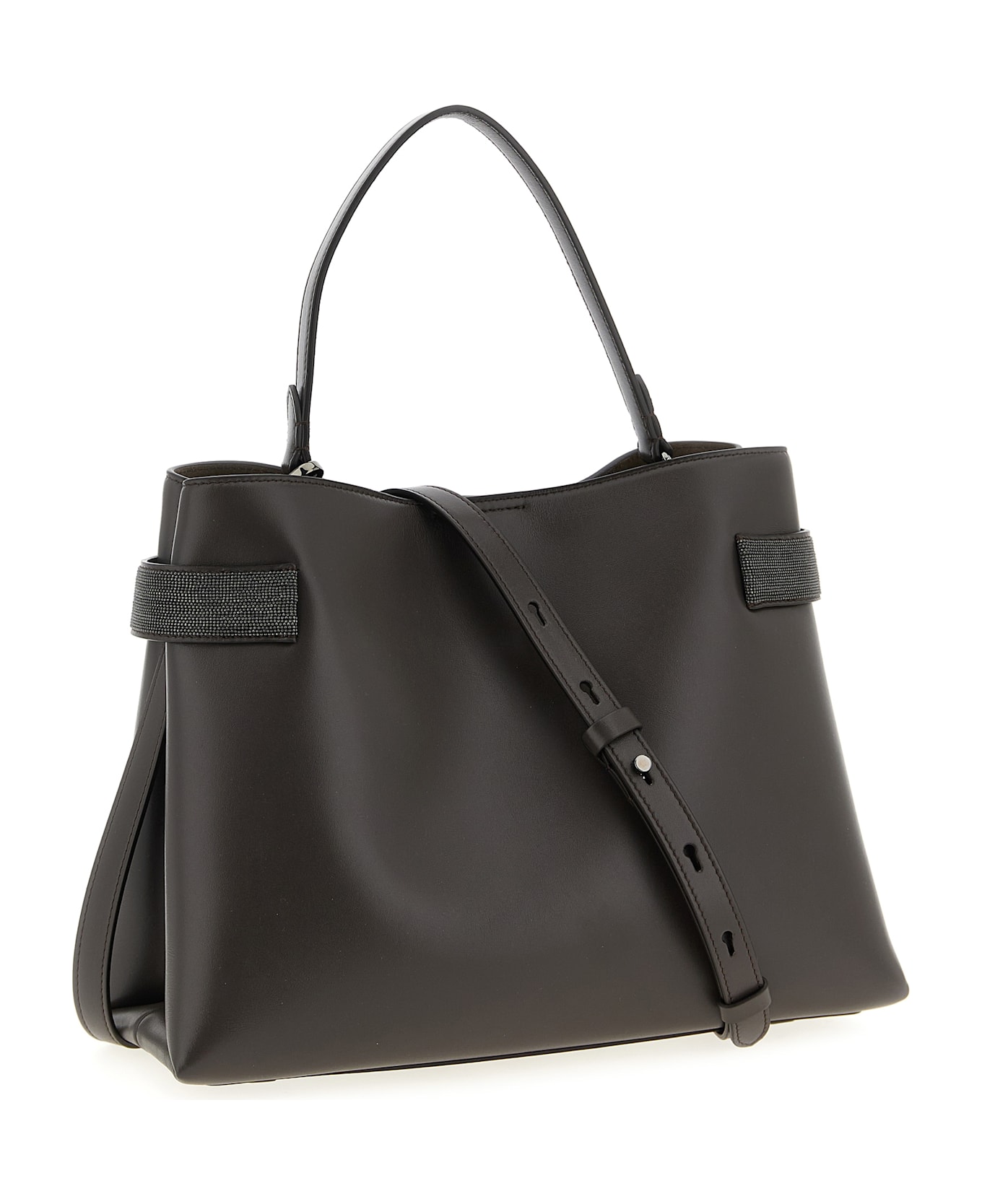 Brunello Cucinelli 
essence
 Large Handbag - Brown