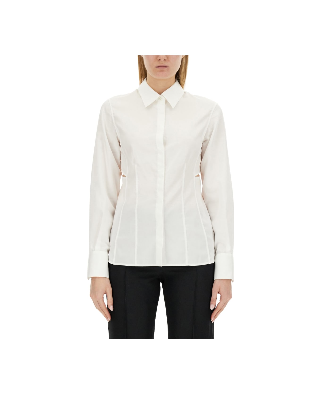 Helmut Lang Slim Fit Shirt - WHITE
