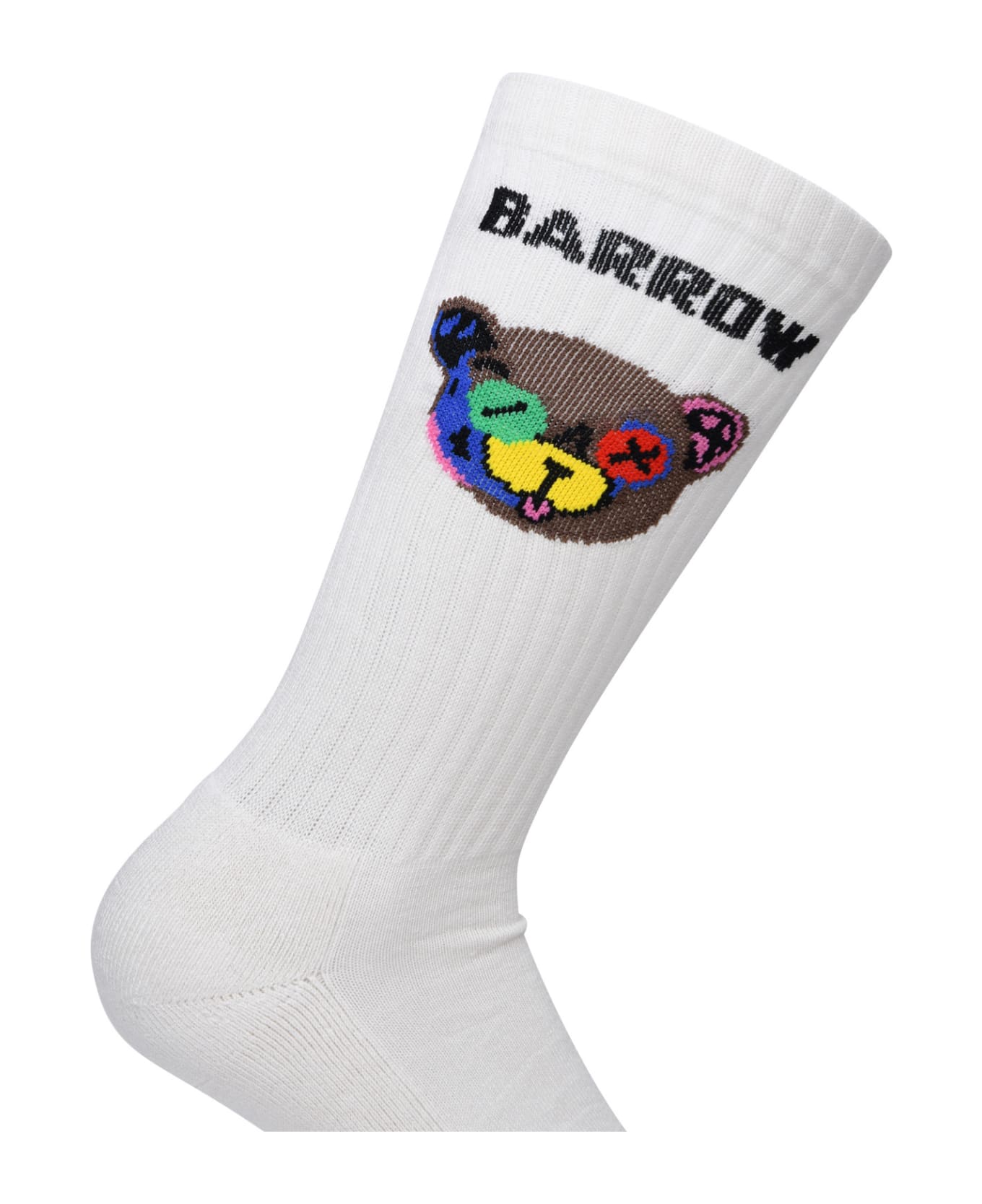 Barrow Ivory Cotton Blend Socks - Turtledove