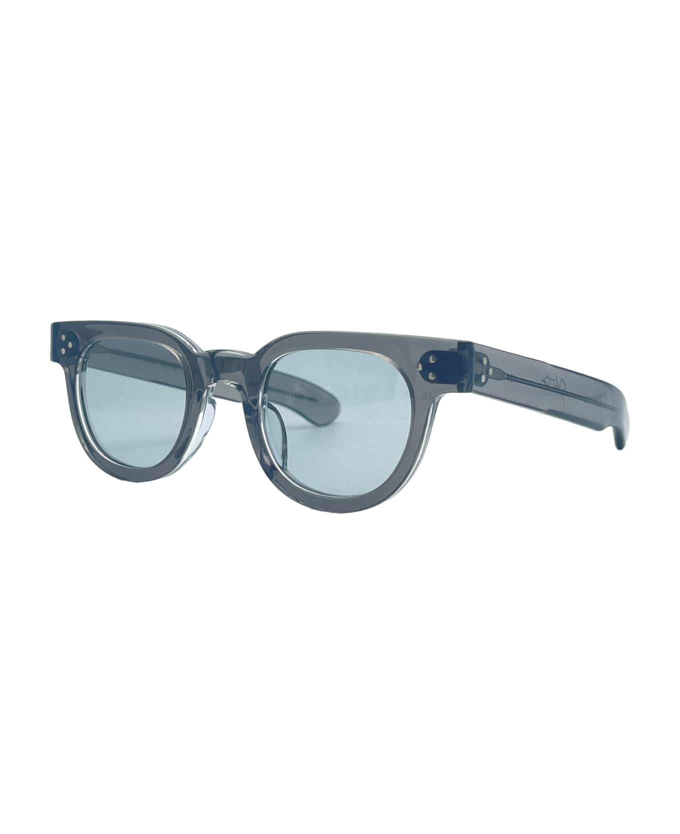 Julius Tart Optical Fdr 46x24 - Grey Crystal Ii / Blue Lens Sunglasses - grey