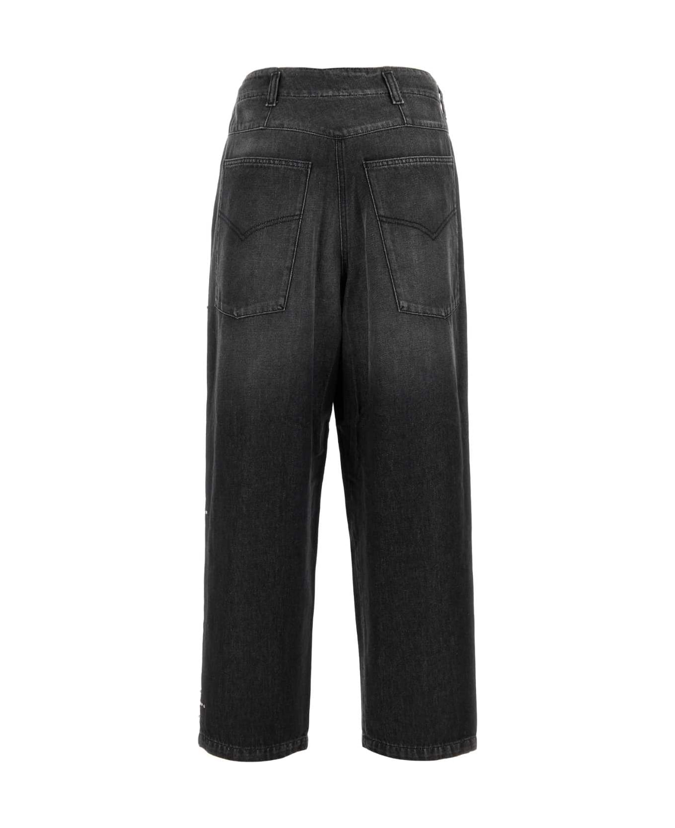 Bluemarble Black Denim Jeans - BLACK