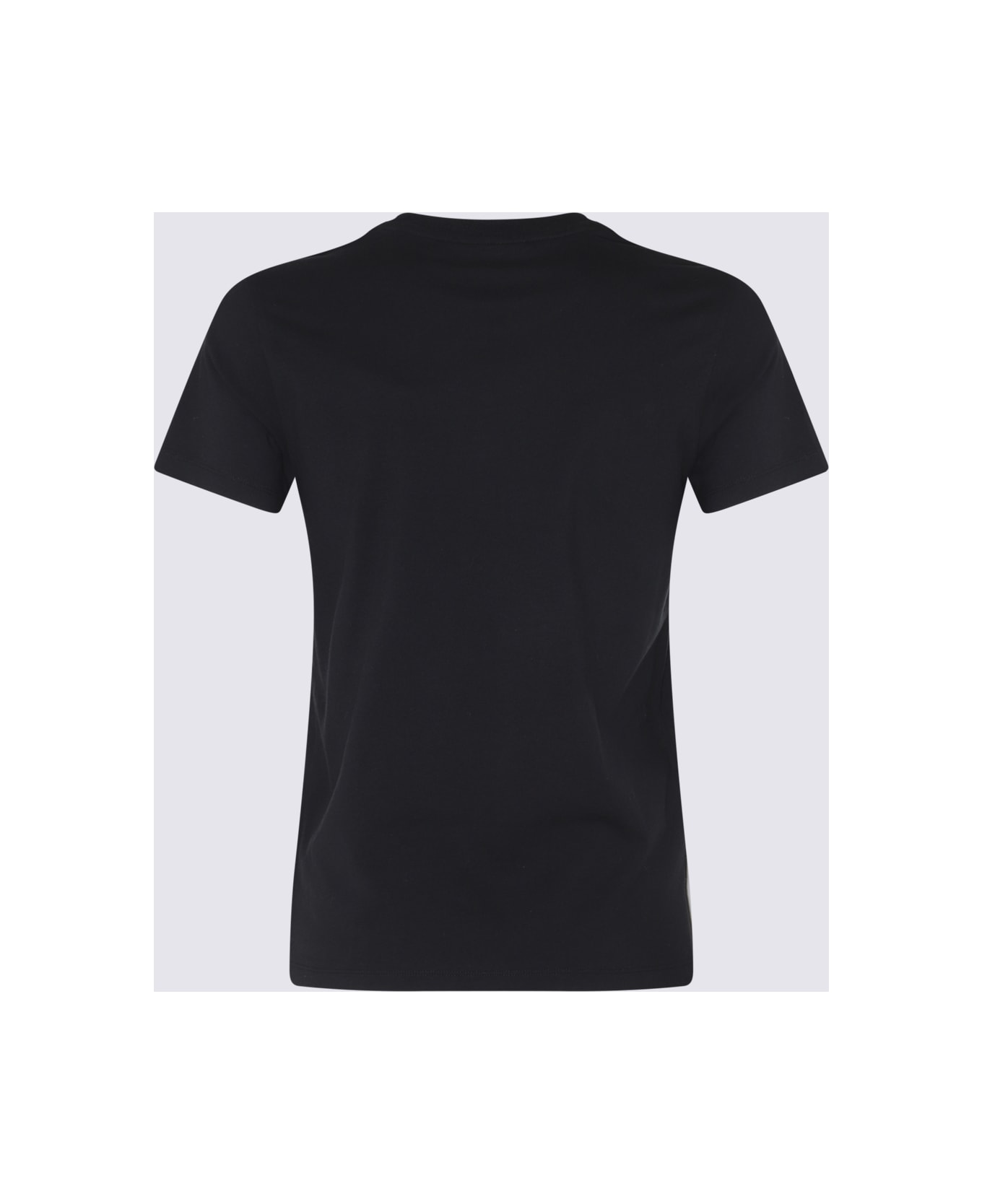 Maison Kitsuné Black Cotton Fox T-shirt - Black