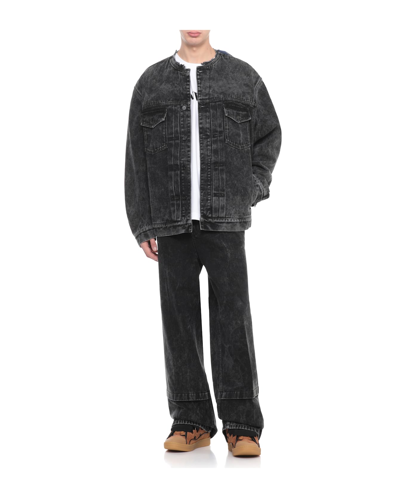 Lanvin Cotton Jeans Jacket - Black