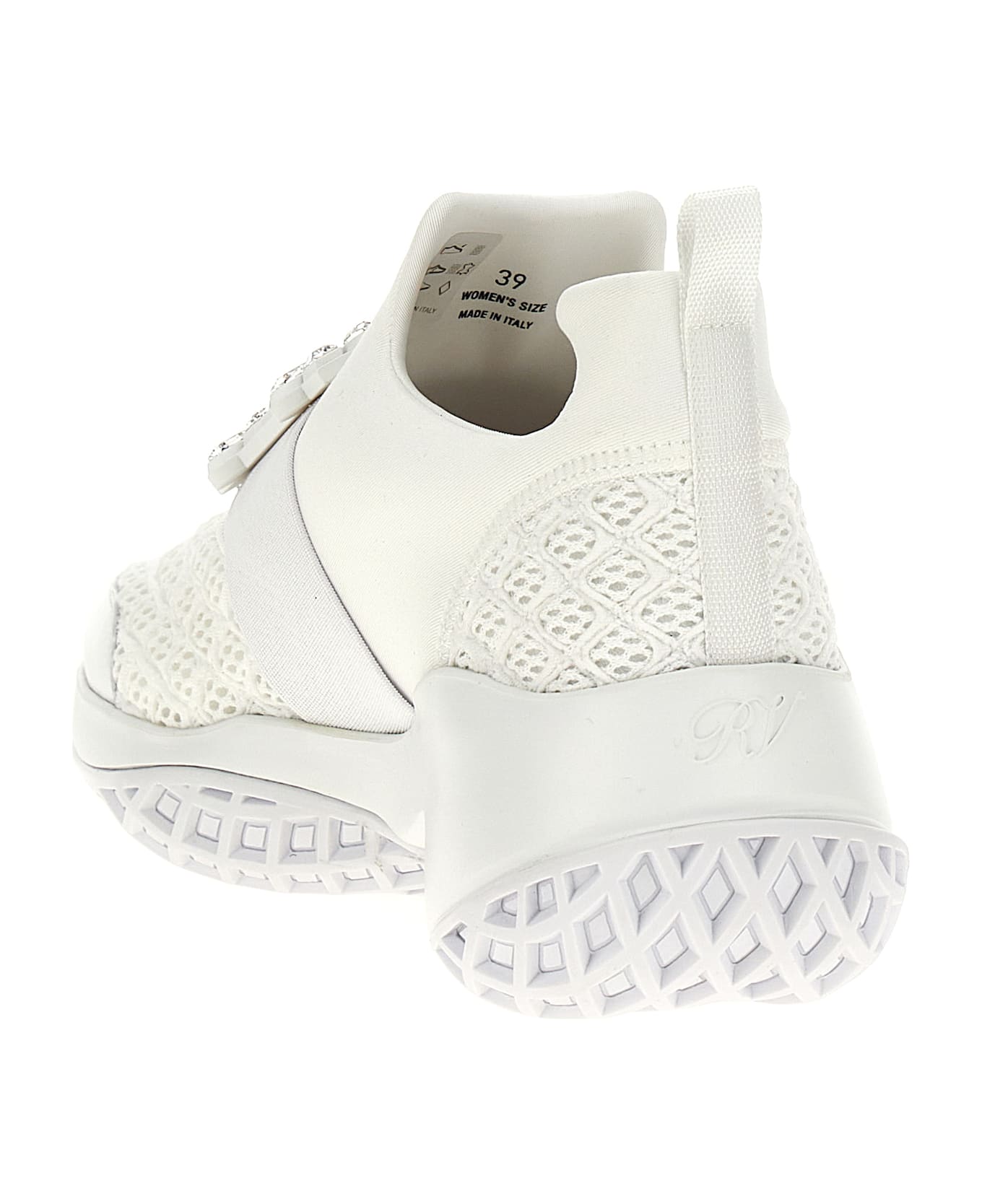 Roger Vivier 'viv' Run Sneakers - White