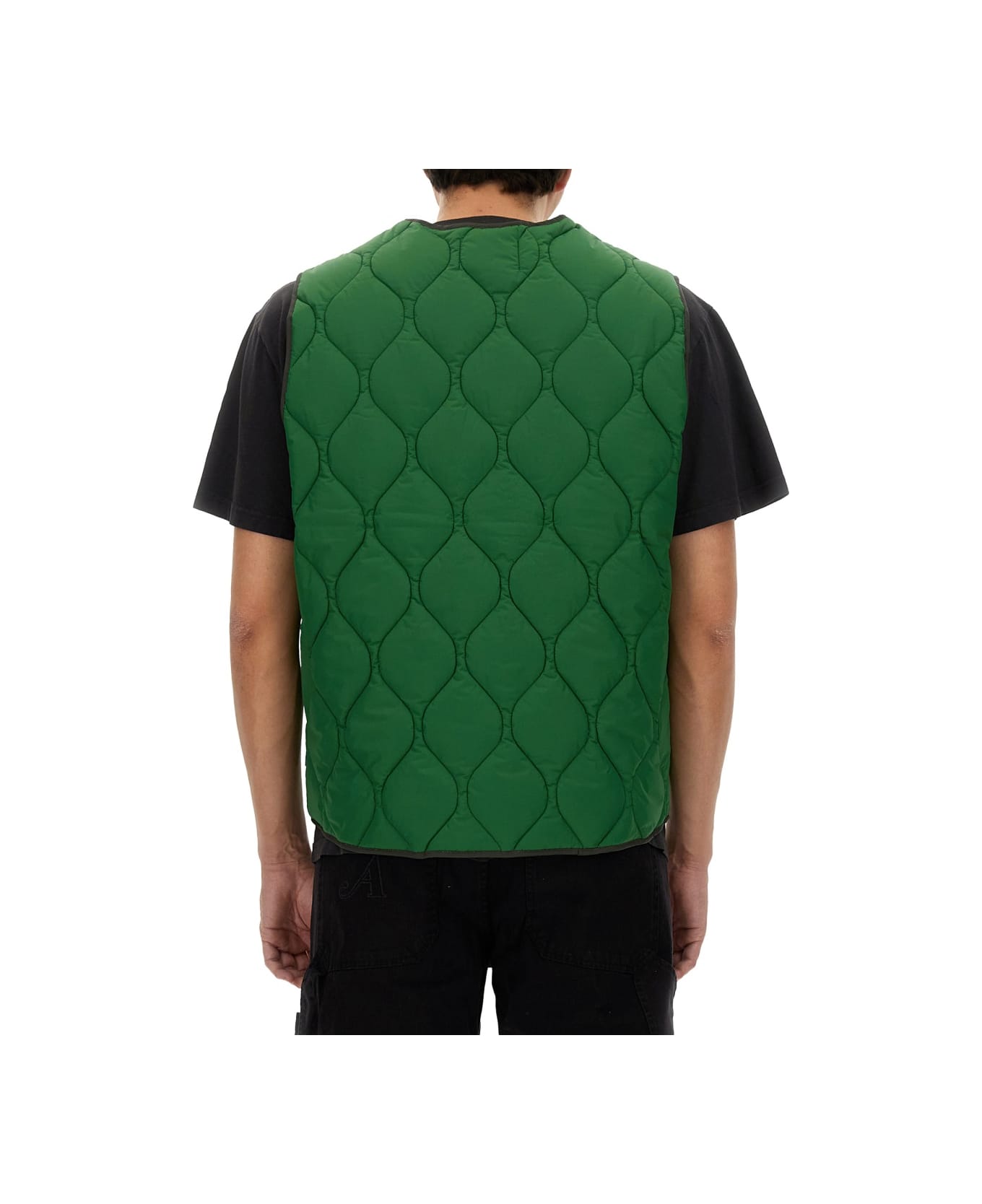 Awake NY Vests With Logo - GREEN