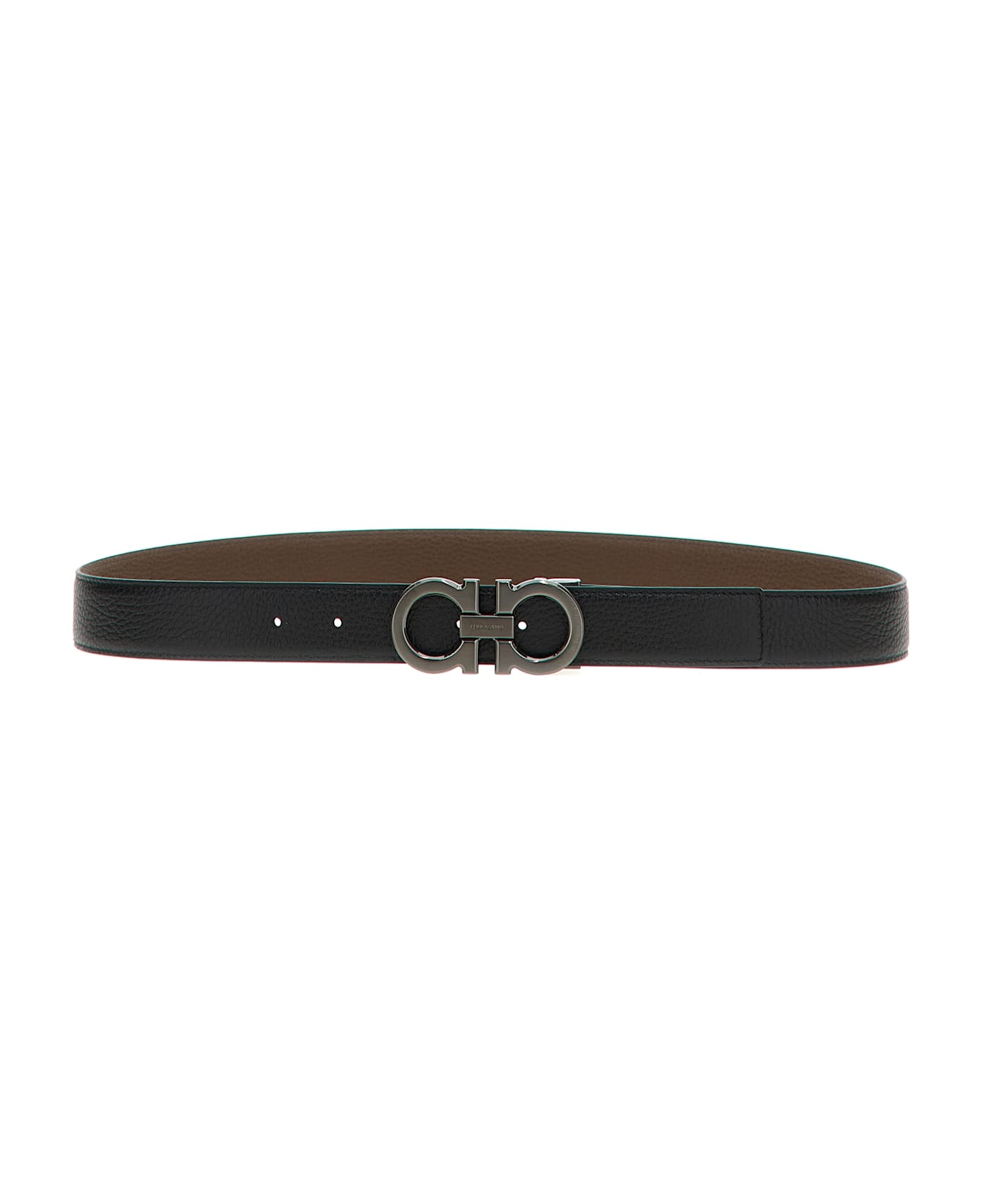 Ferragamo 'gancini' Reversible Belt - Multicolor