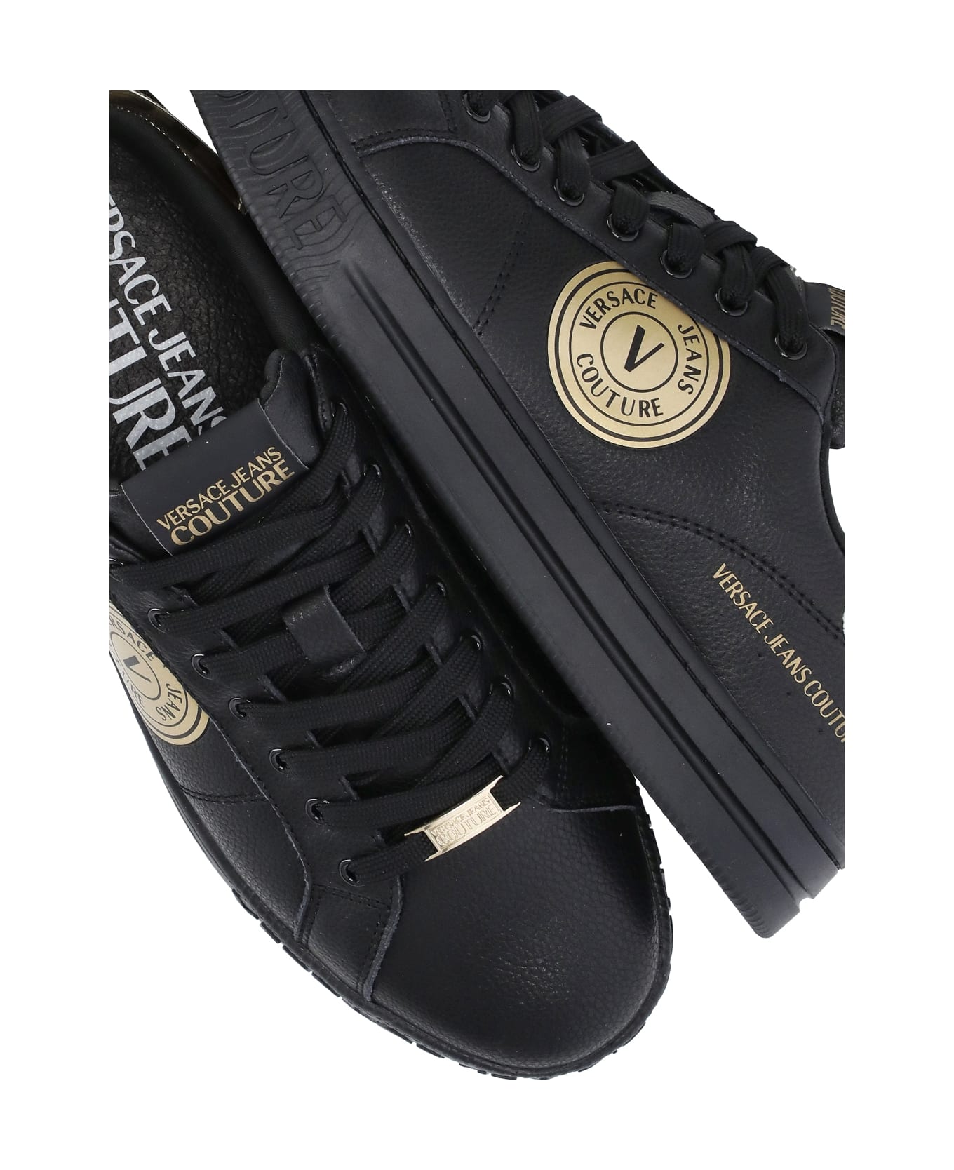 Versace Jeans Couture Court 88 Sneakers - Black スニーカー