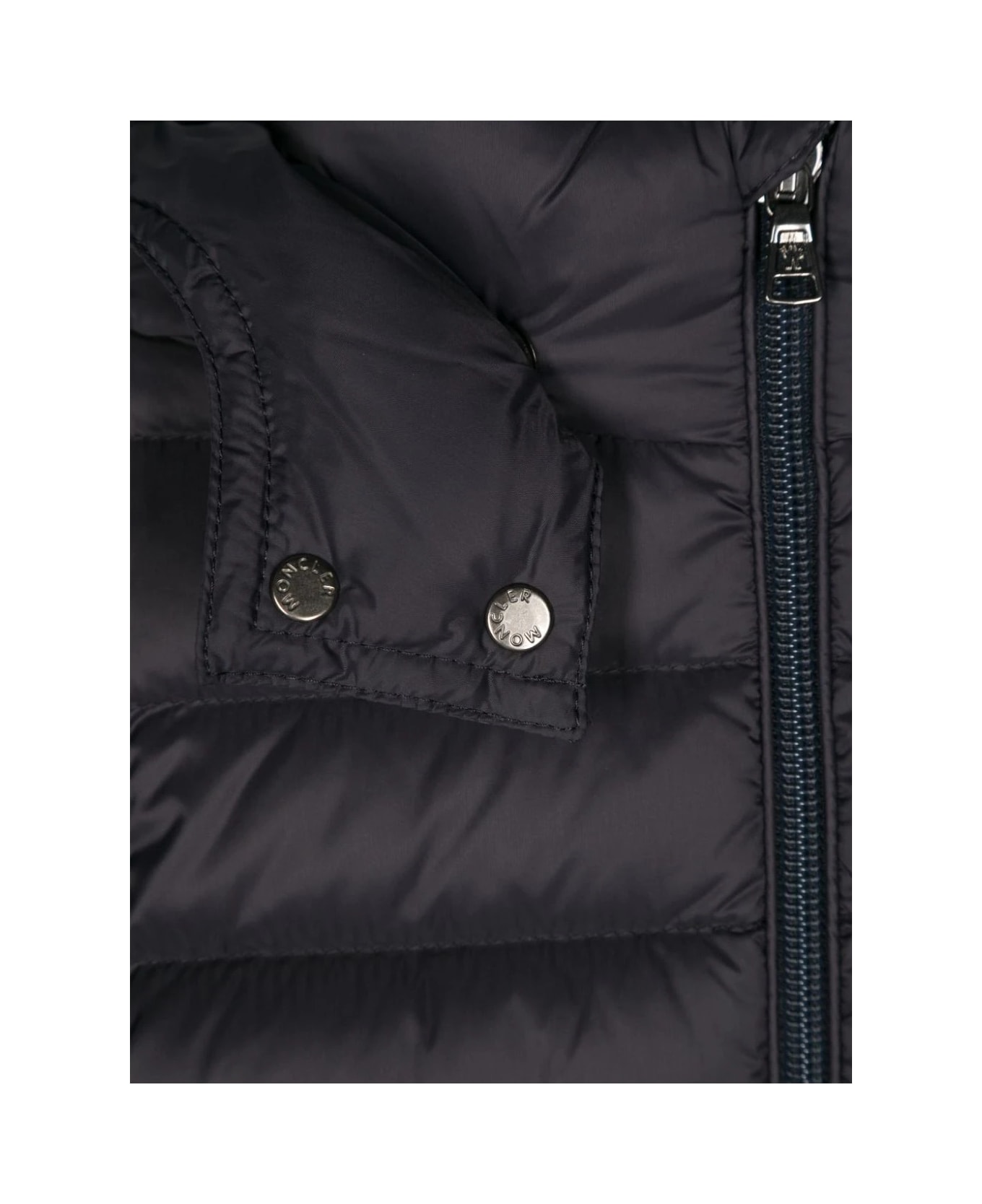 Moncler Navy Blue Jules Down Jacket - Blue