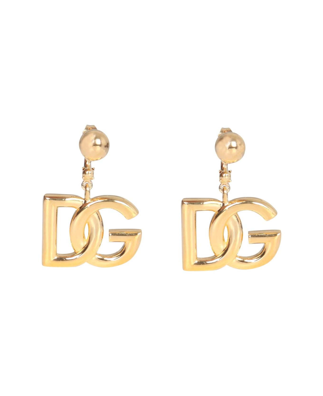 Earrings Dolce & Gabbana Gold in Steel - 40291229