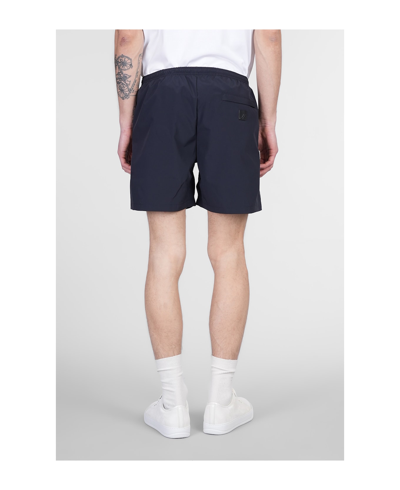 Lanvin Shorts In Blue Polyester - blue