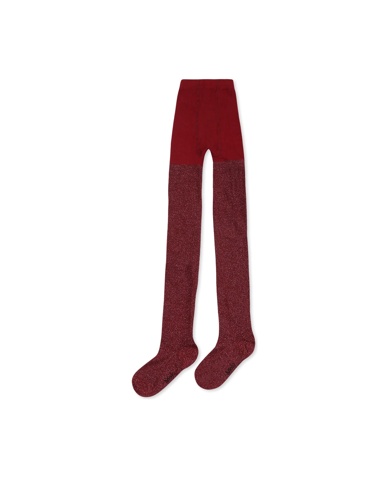 Molo Red Tights For Girl - Red