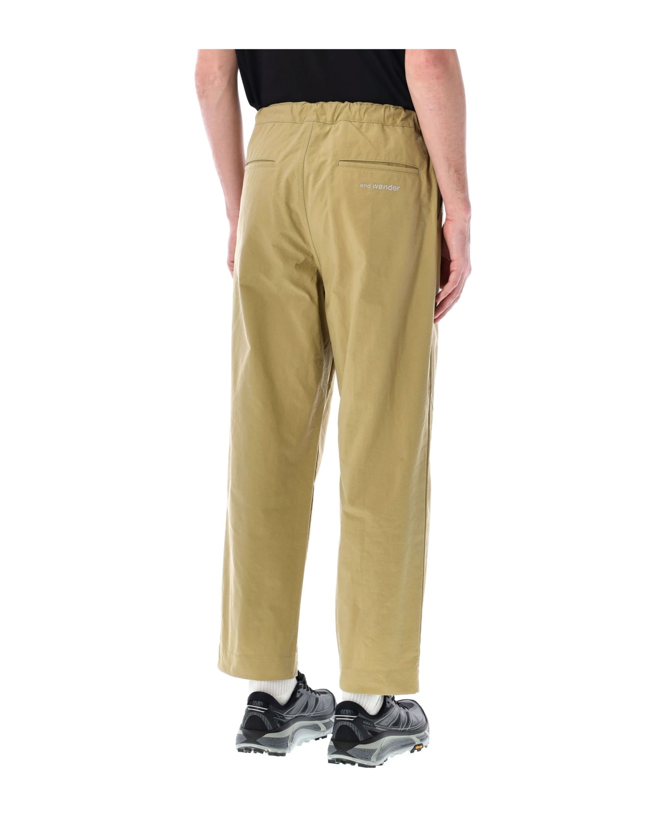 And Wander Tapered Chino Pants - BEIGE