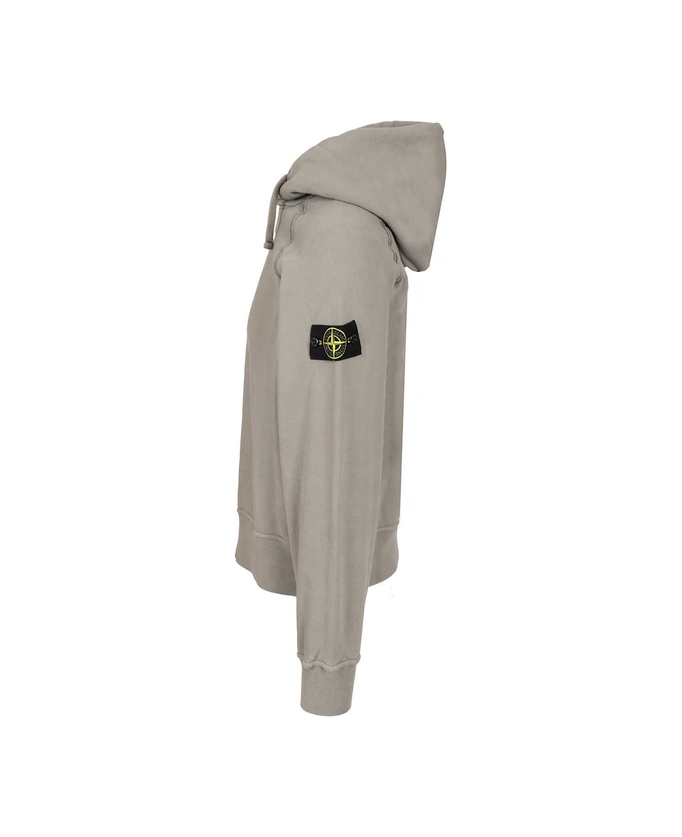 Stone Island Organic Cotton Hoodie
