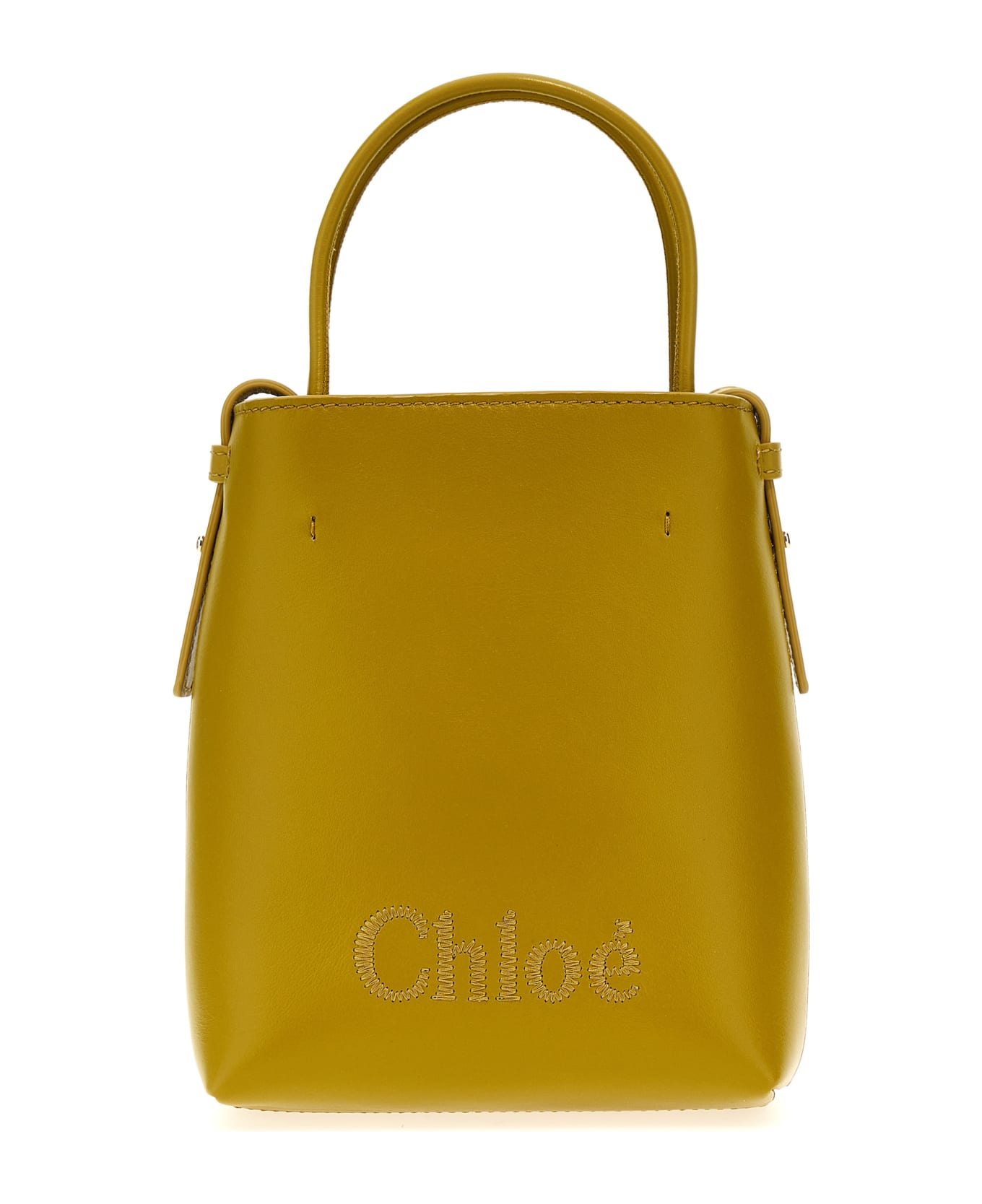 Chloé 'micro Chloe Sense' Bucket Bag - Green トートバッグ