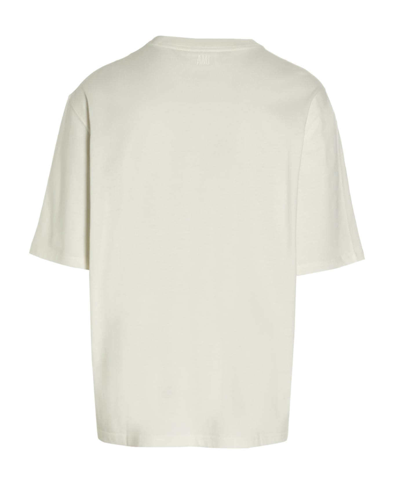 Ami Alexandre Mattiussi 'adc' T-shirt - White Red Tシャツ
