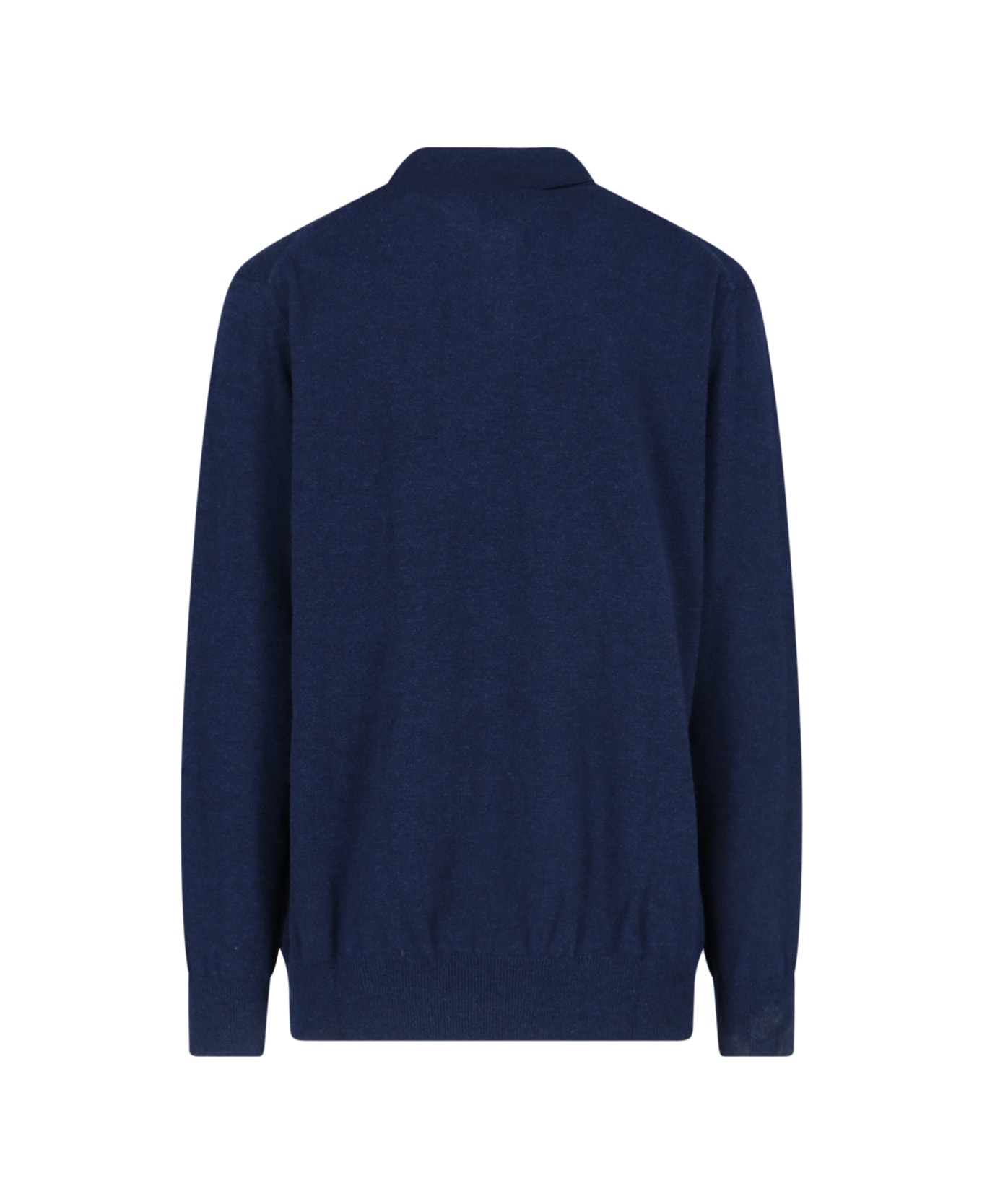 Comme des Garçons Knitted Polo Shirt - Blue