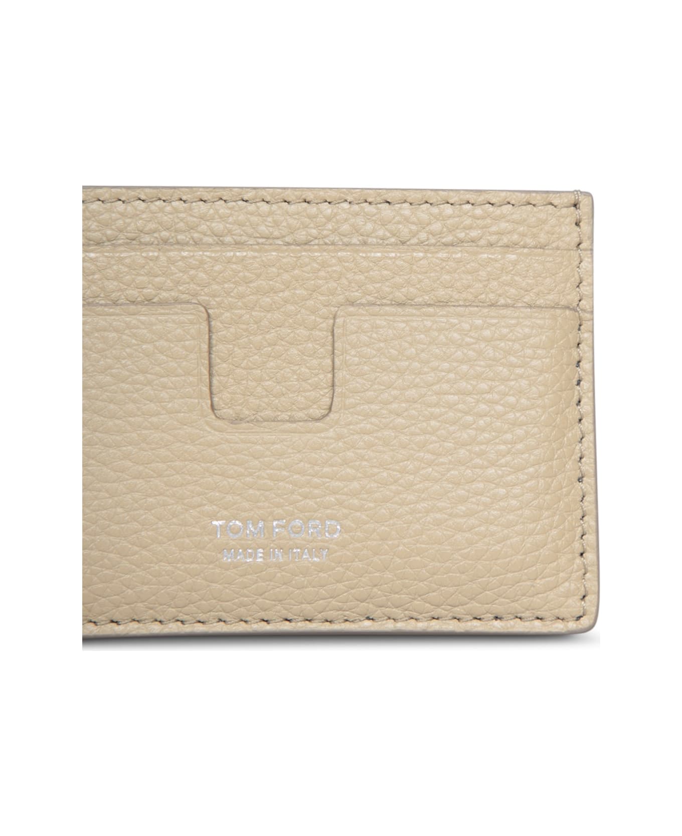 Tom Ford Mens Credit Card Holder - Dune
