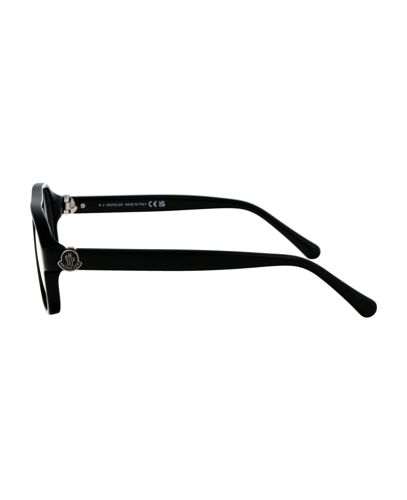 Moncler Eyewear Ml5198 Glasses - 001 Nero Lucido
