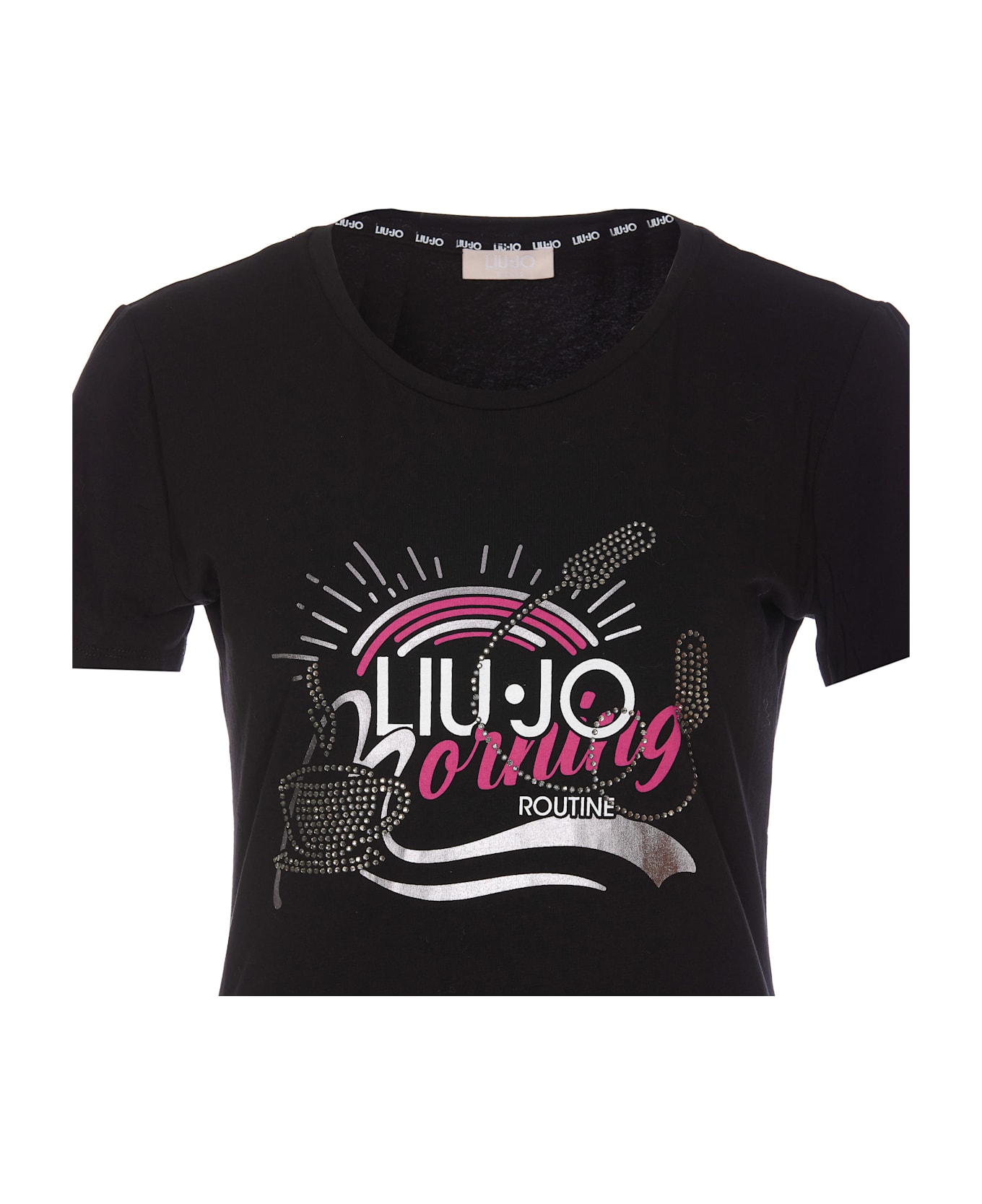 Liu-Jo Logo T-shirt - Black